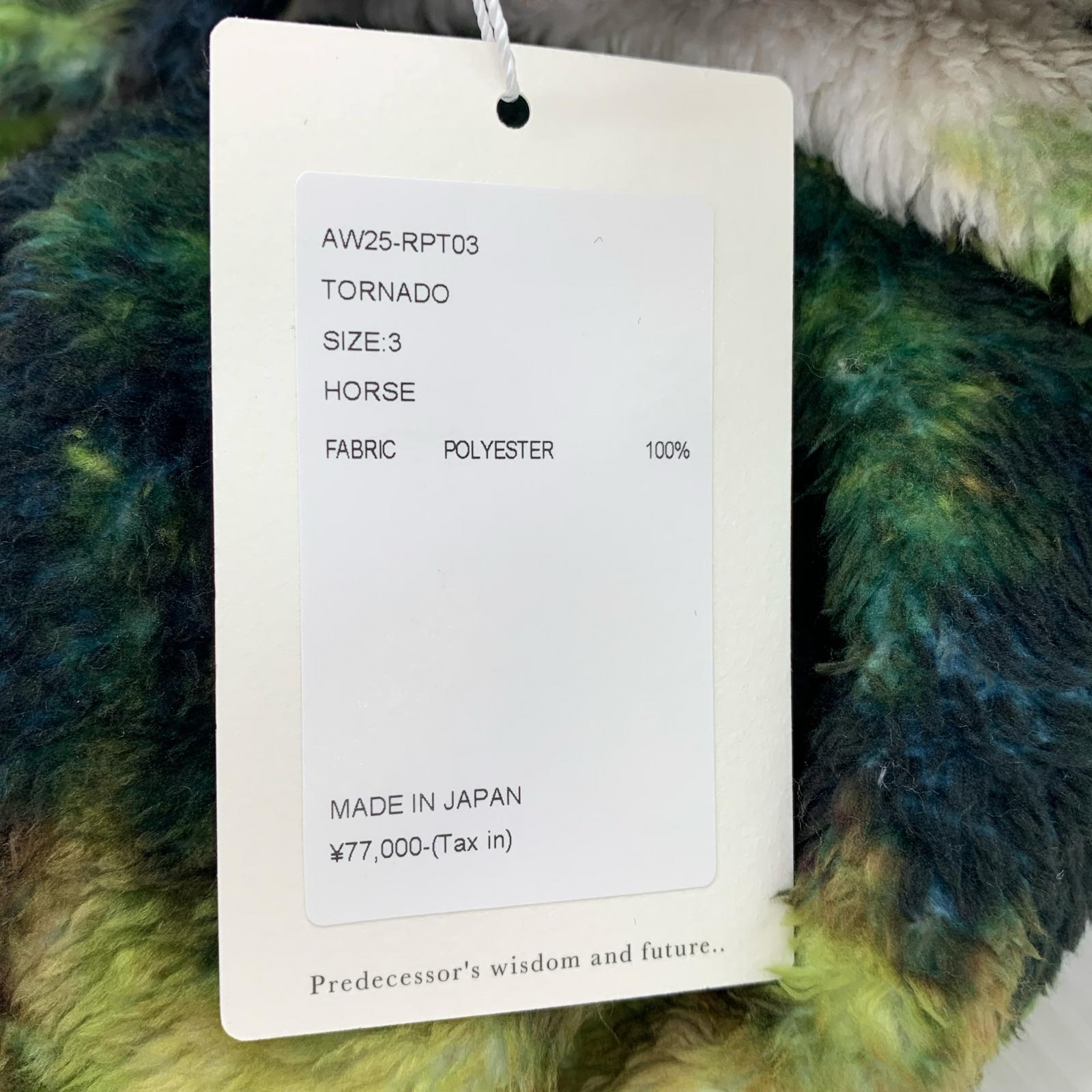 パンツ 25AW TORNADO HORSE フリース 起毛 馬 白緑 (3) 3