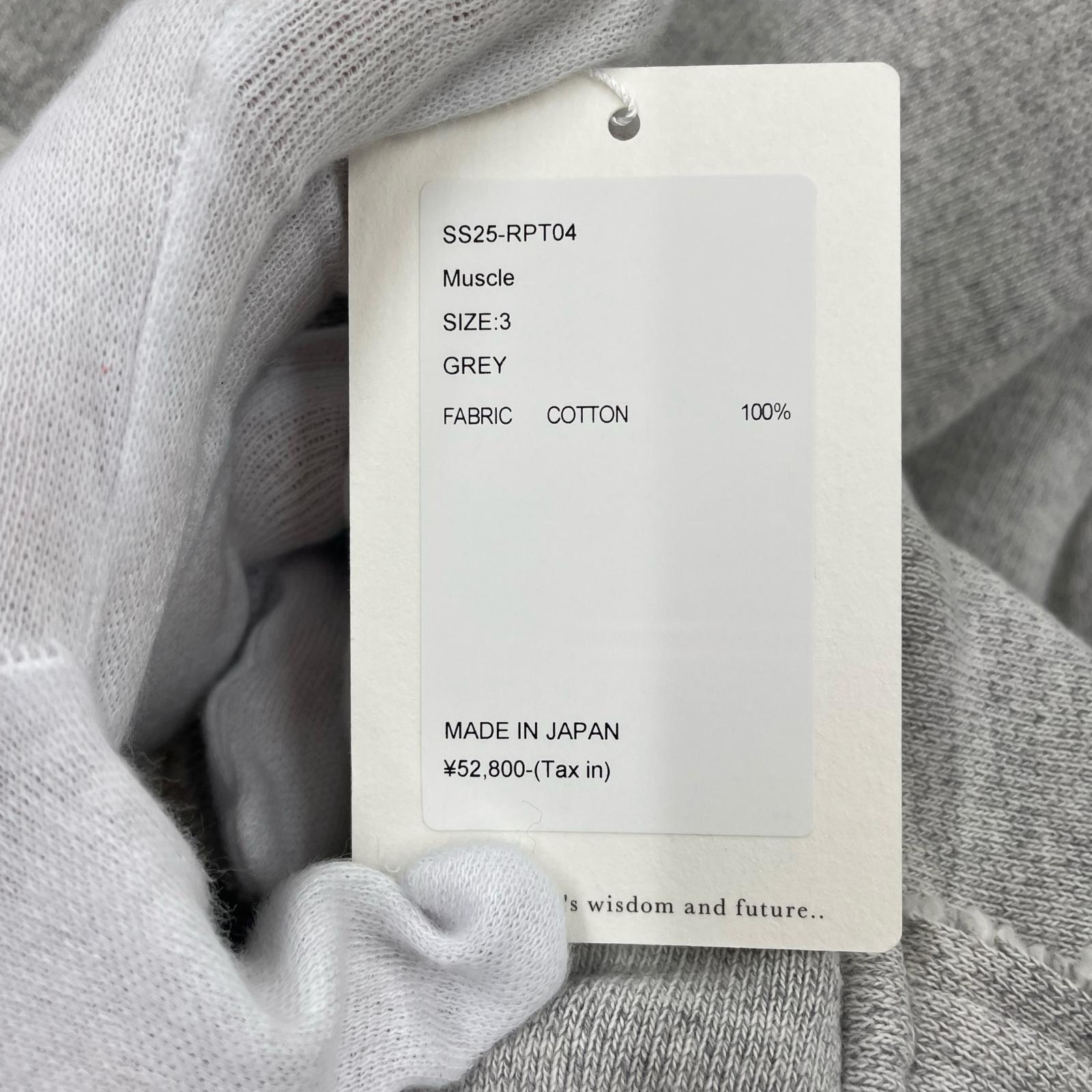 パンツ RANDY Muscle SWEAT PANTS スウェットパンツ SS25-RPT04 グレー (3) タグ付き 3 グレー