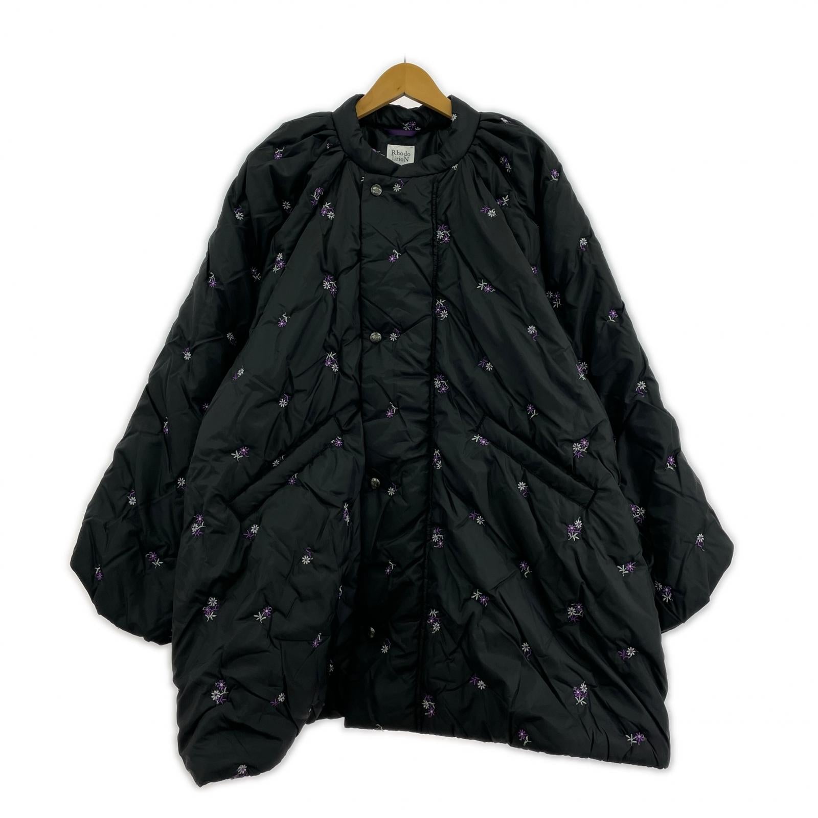 ジャケット PADDED COAT ORIGINAL FLORAL PATTERN EMBROIDERY 1 ブラック 1 ブラック