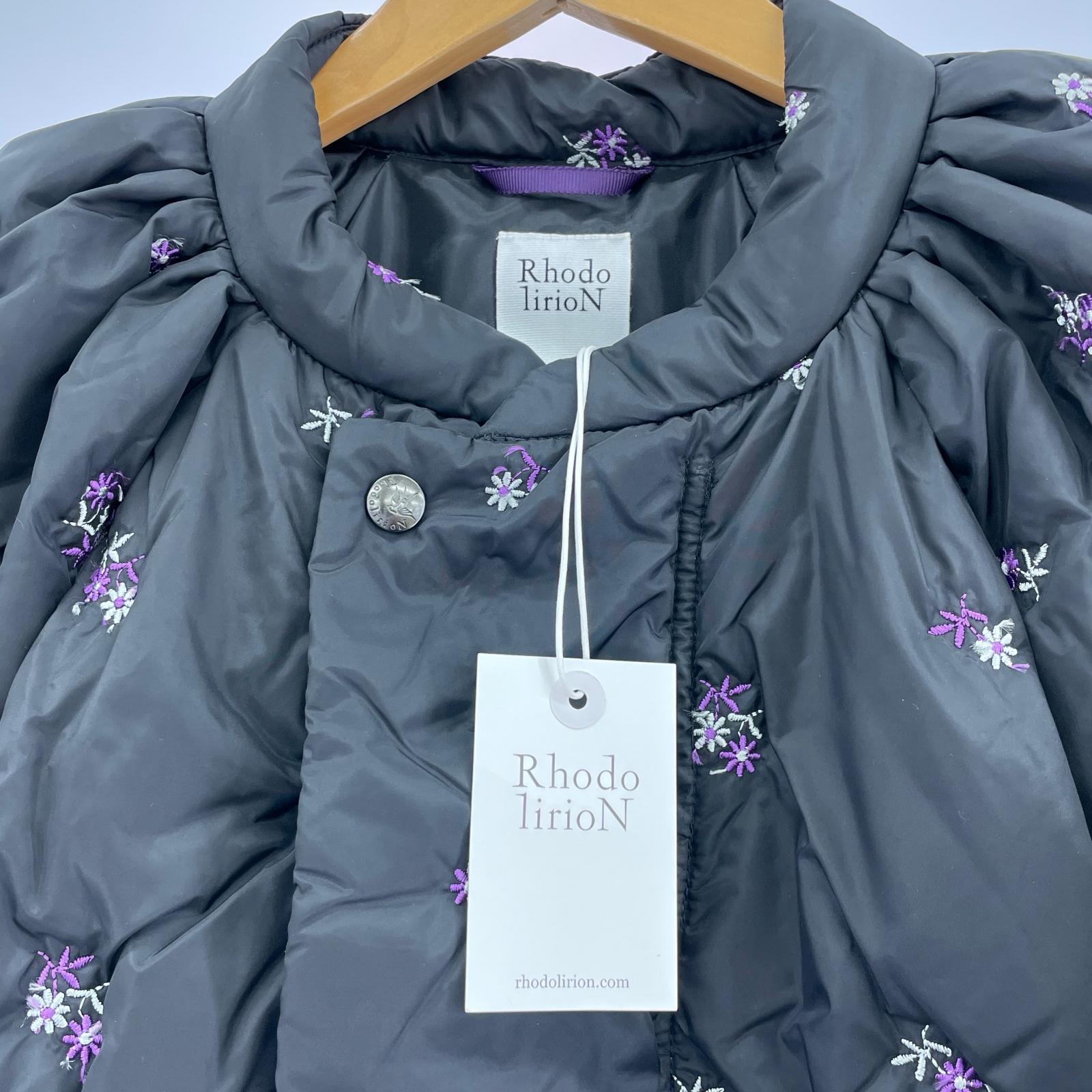 ジャケット PADDED COAT ORIGINAL FLORAL PATTERN EMBROIDERY 1 ブラック 1 ブラック