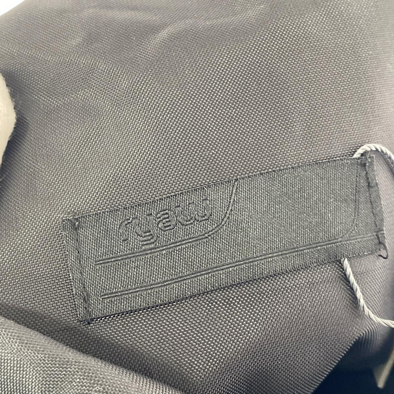 ショルダーバッグ ryaw ALL LEAF VEIN BAG ry-261-bg02 黒 タグ付き ブラック