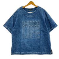 長袖Tシャツ SASQUATCHfabrix. キャサリンハムネット デニムスモック M ブルー
