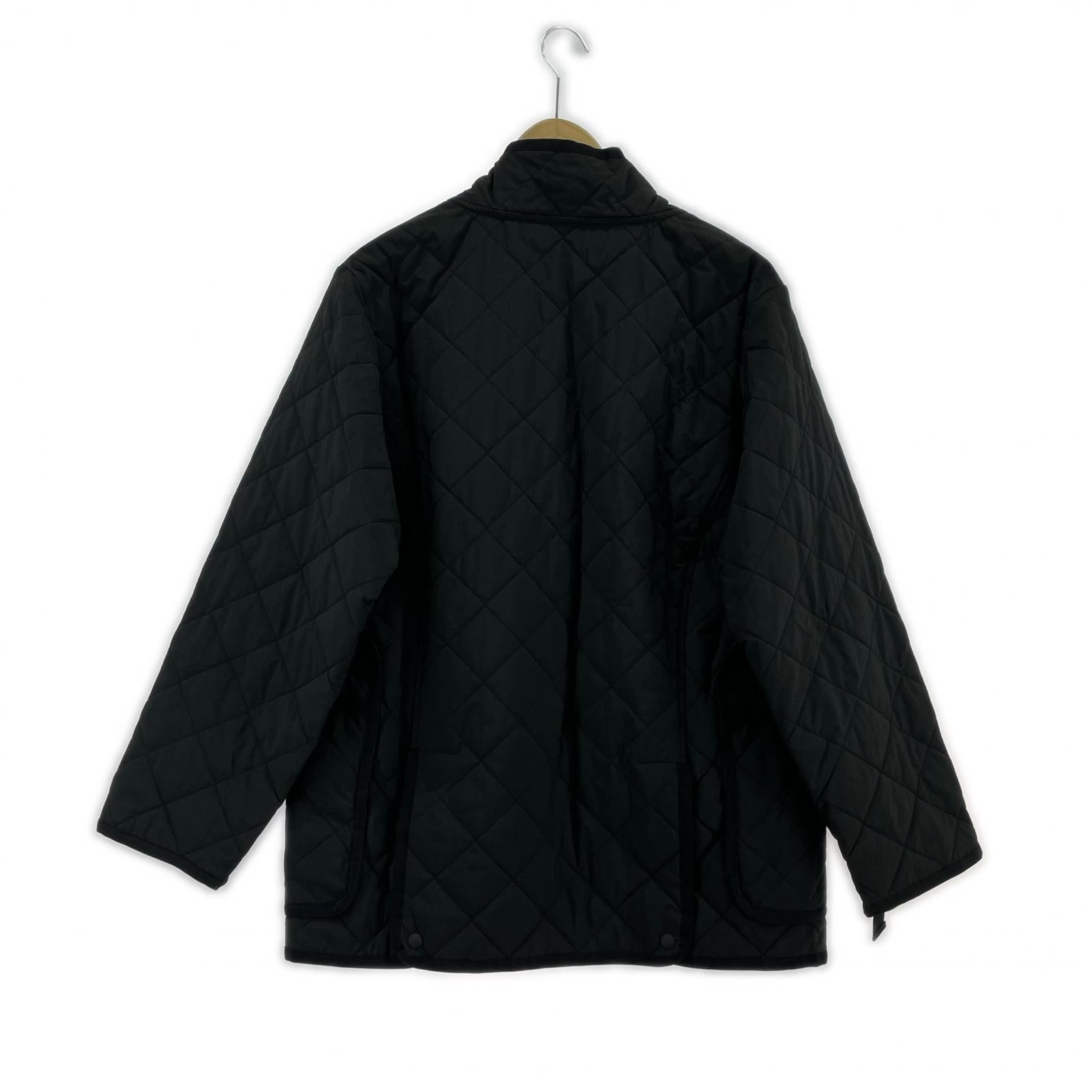 ジャケット 24AW QULTING HANTEN JAKET 黒 (M) M ブラック
