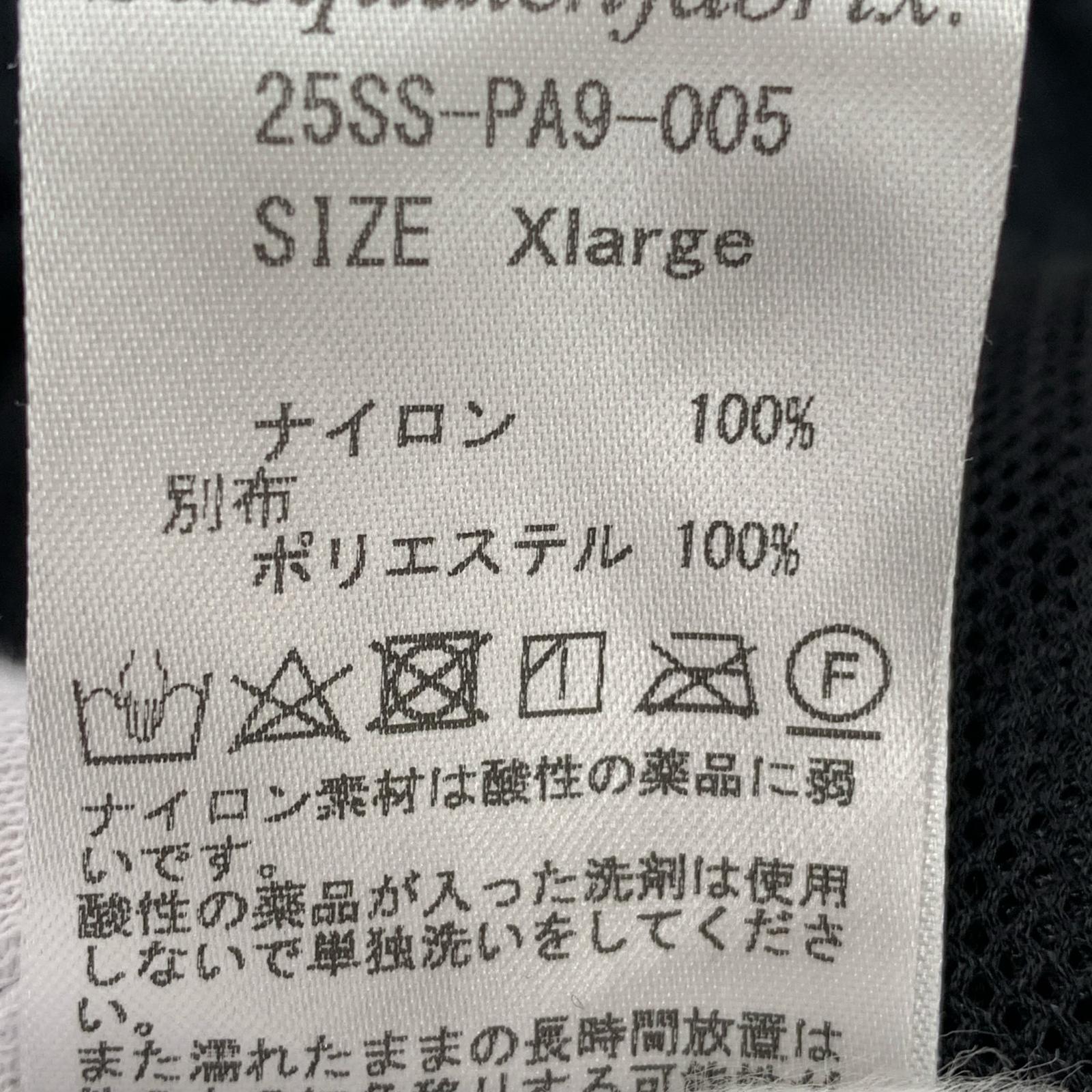 パンツ ナイロンパンツ 25SS-PA9-005 ブラック