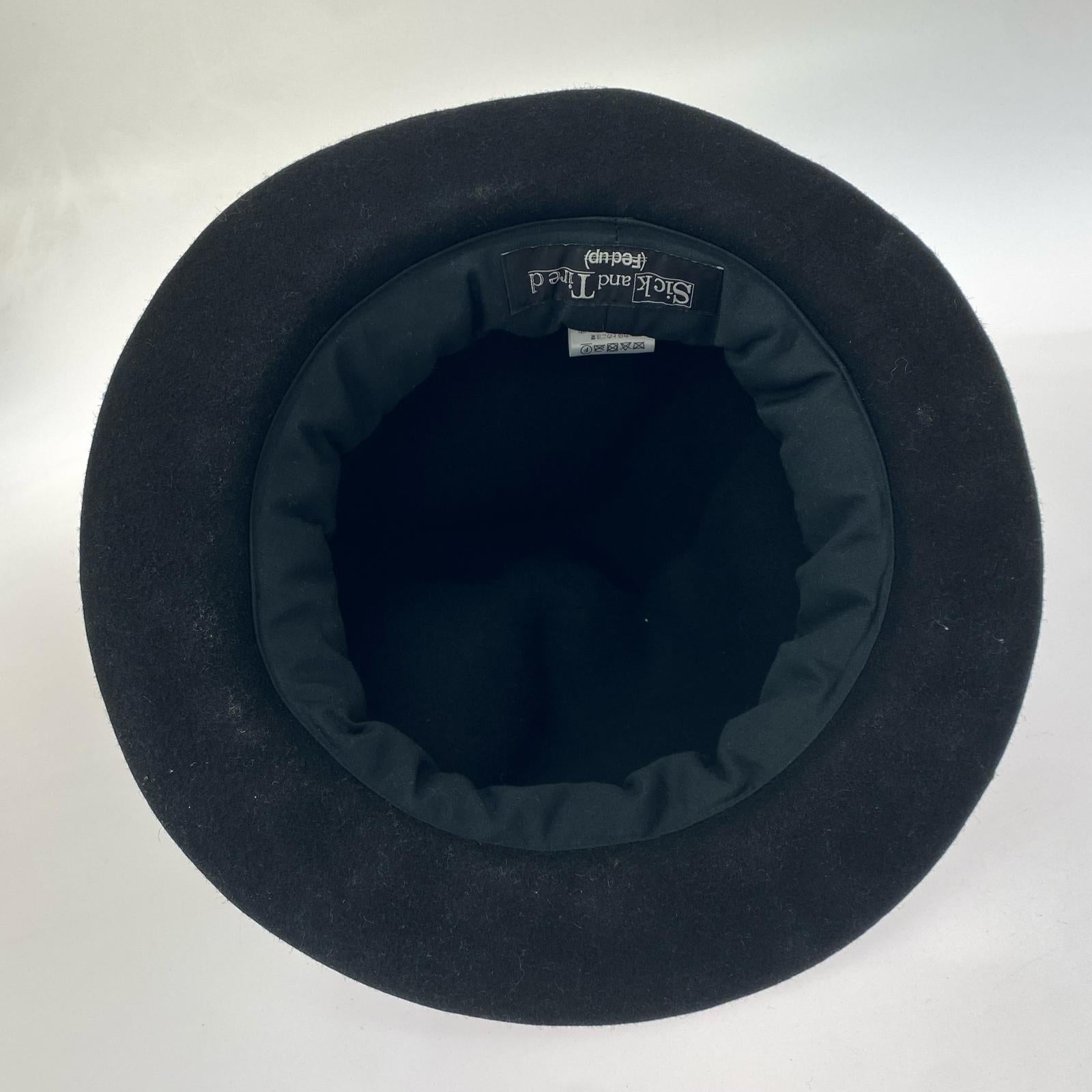 ハット WOOL MOUNTAIN HAT ウール 黒 (ONE) ブラック
