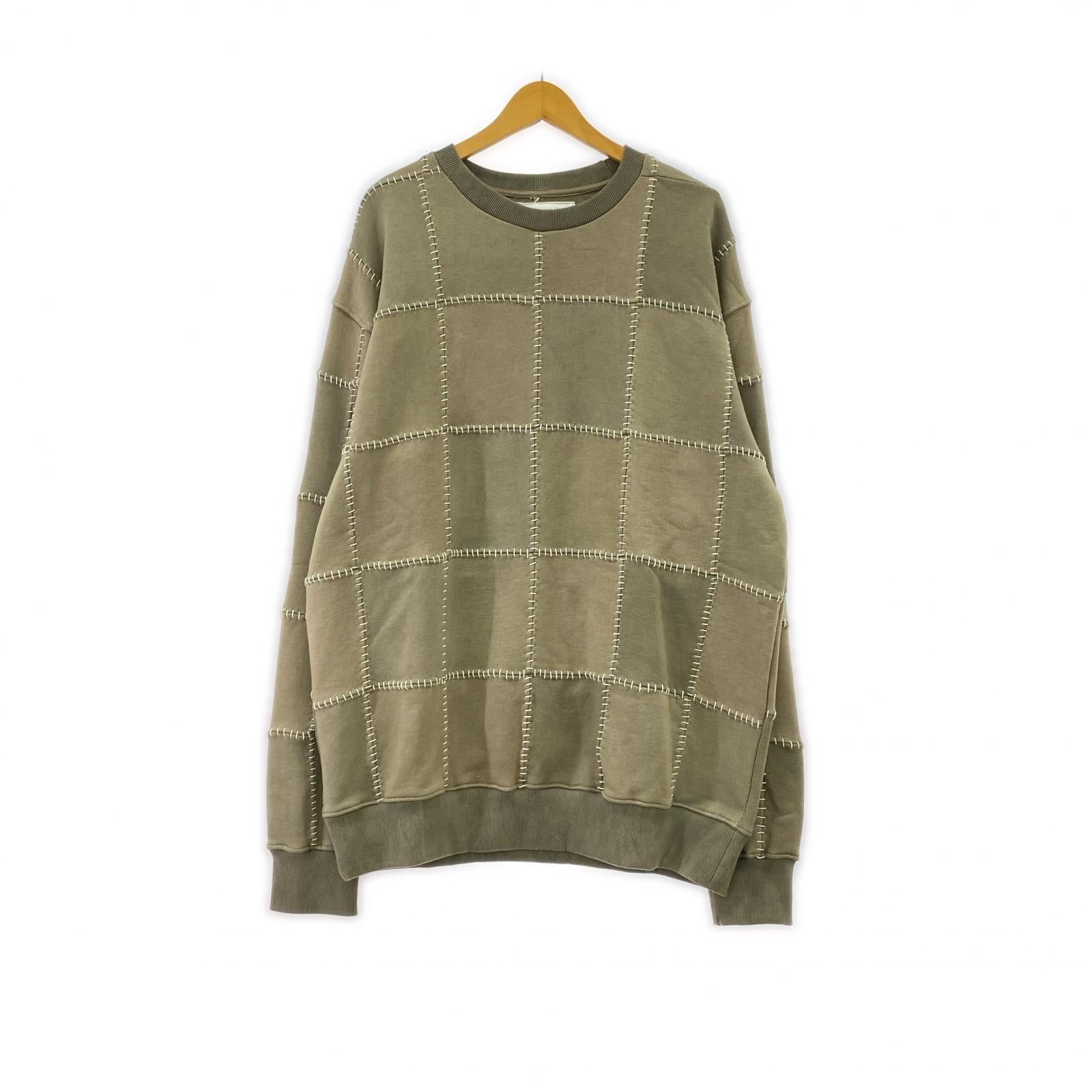 スウェット ARTISAN PATCH SWEATSHIRT/XL/ブラウン ブラウン