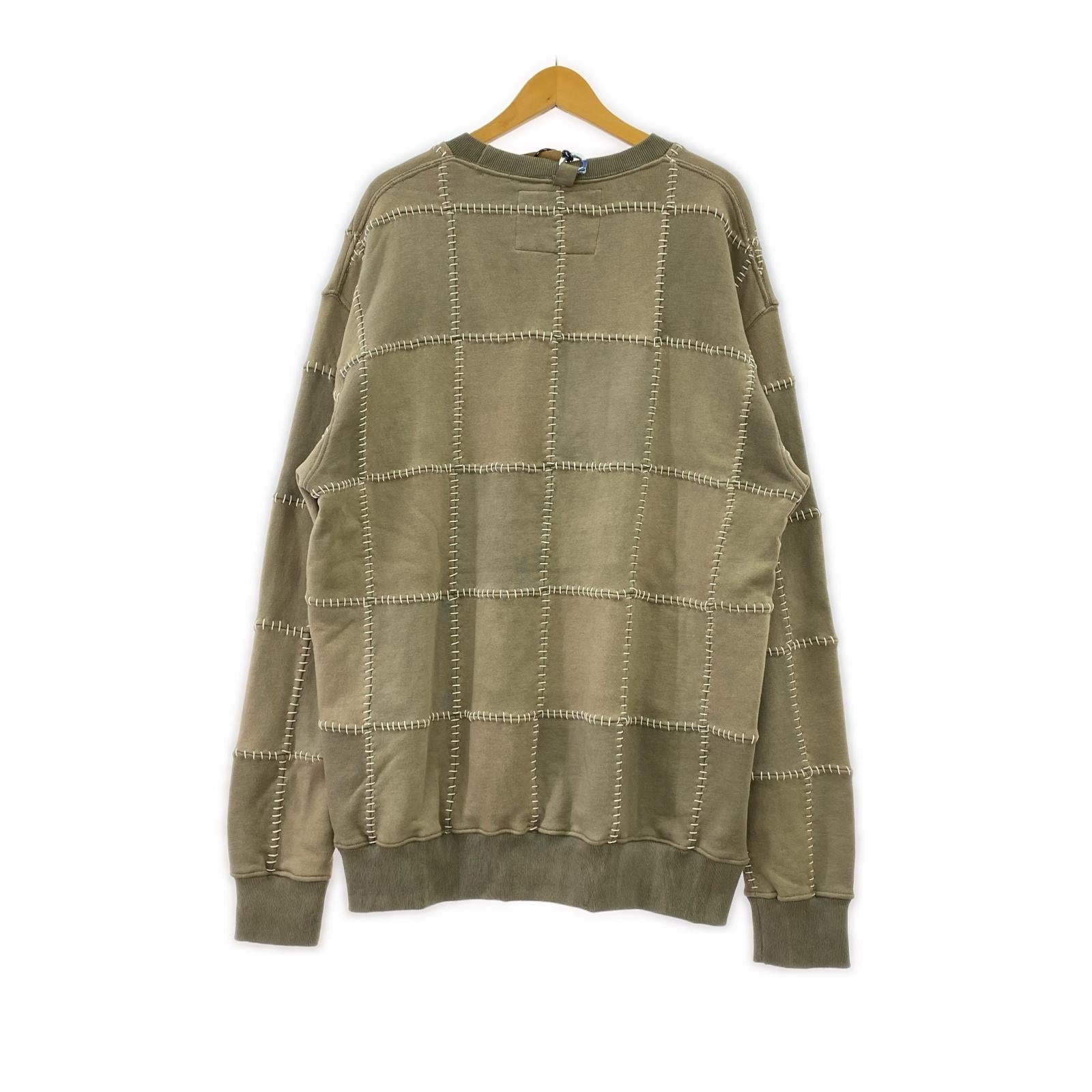 スウェット ARTISAN PATCH SWEATSHIRT/XL/ブラウン ブラウン