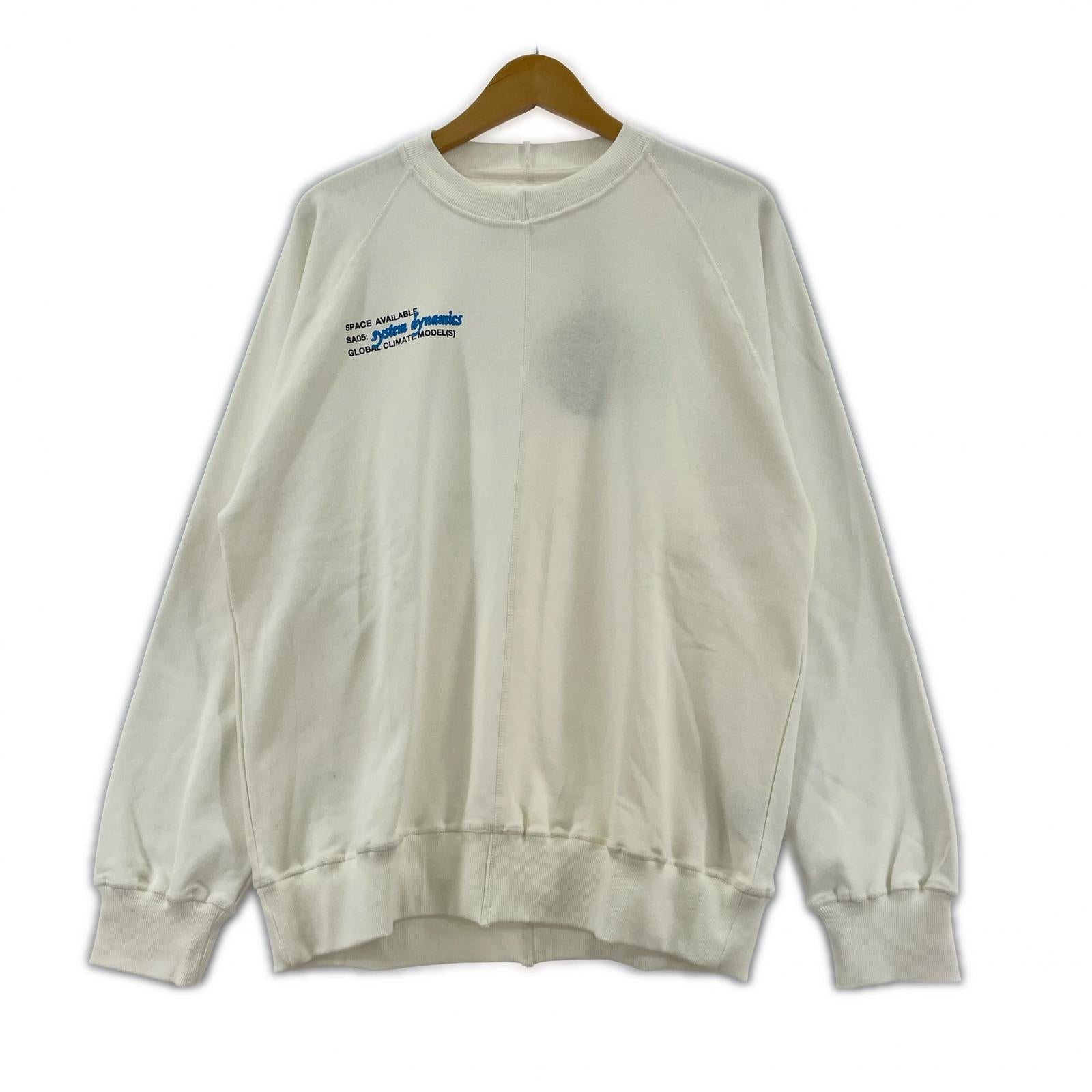 スウェット System Dynamic Crew Sweat/L/ホワイト L ホワイト