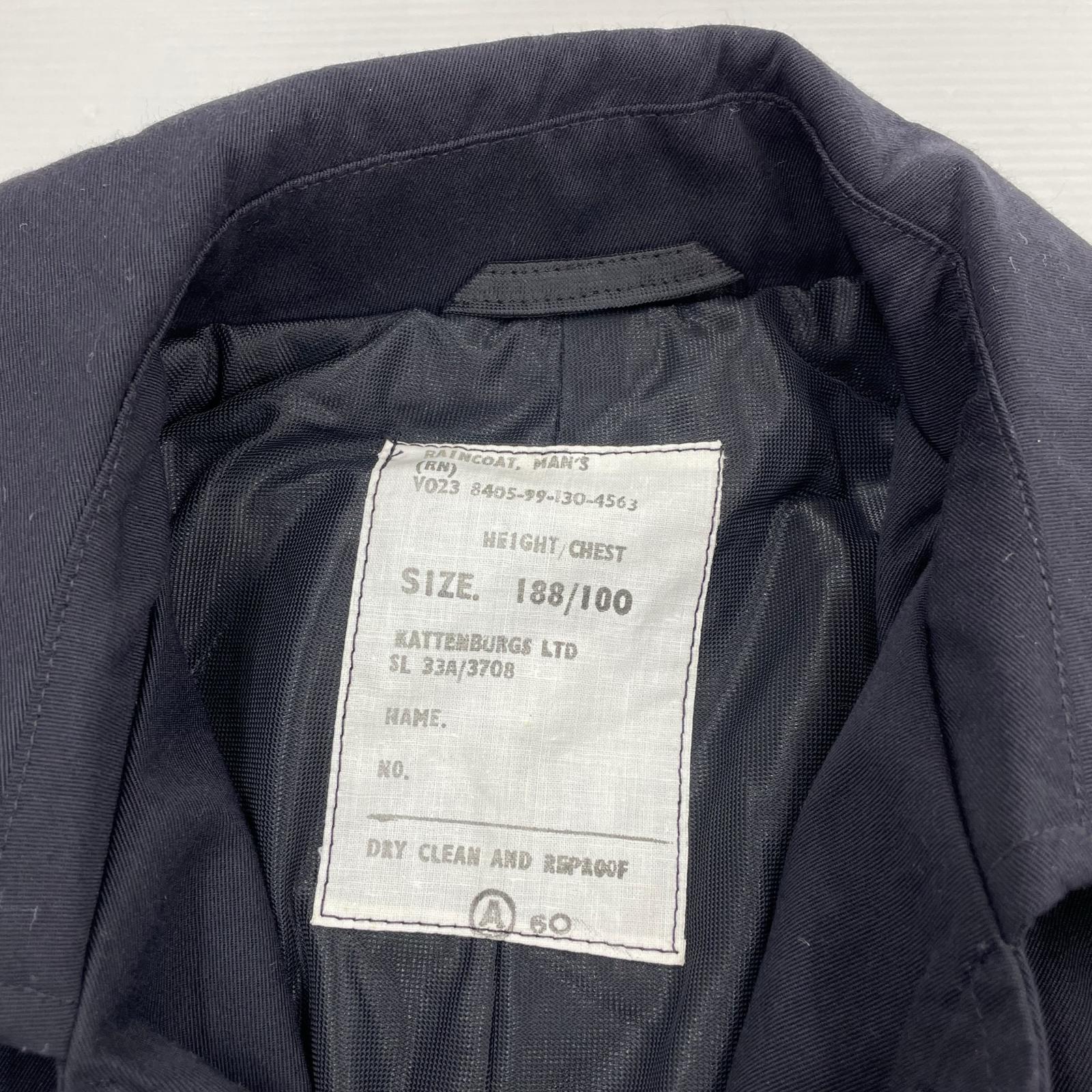 その他アウター spares UK Royal Navy ギャバジンコート ネイビー