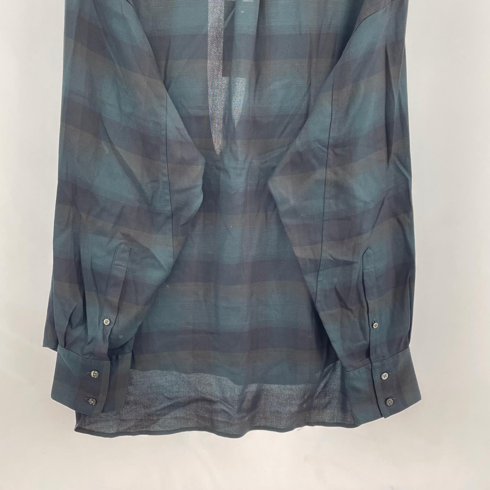 長袖シャツ PLAID SKIPPER SHIRTS 2 DEEP GREEN 2