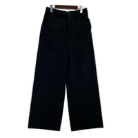 パンツ SUNSEA N.M THICKENED w/耳 STRAIGHT PANTS イージースラックス 2 ブラック 2 ブラック