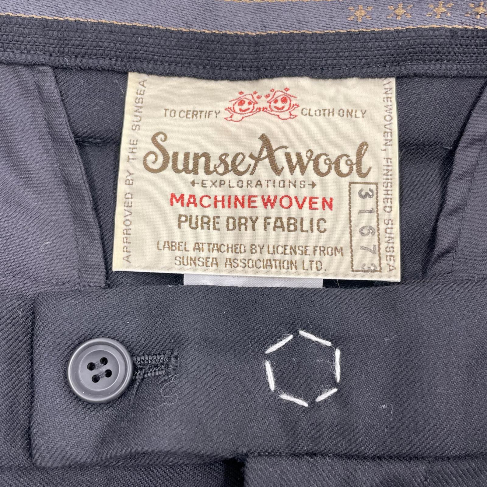 パンツ N.M THICKENED w/耳 STRAIGHT PANTS (3) 3 ブラック