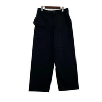 パンツ N.M THICKENED w/耳WIDE PANTS 2 2 ブラック
