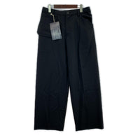 パンツ SUNSEA N.M THICKENED W/耳 WIDE PANTS SUNSEA3165 黒 (2) 2 ブラック