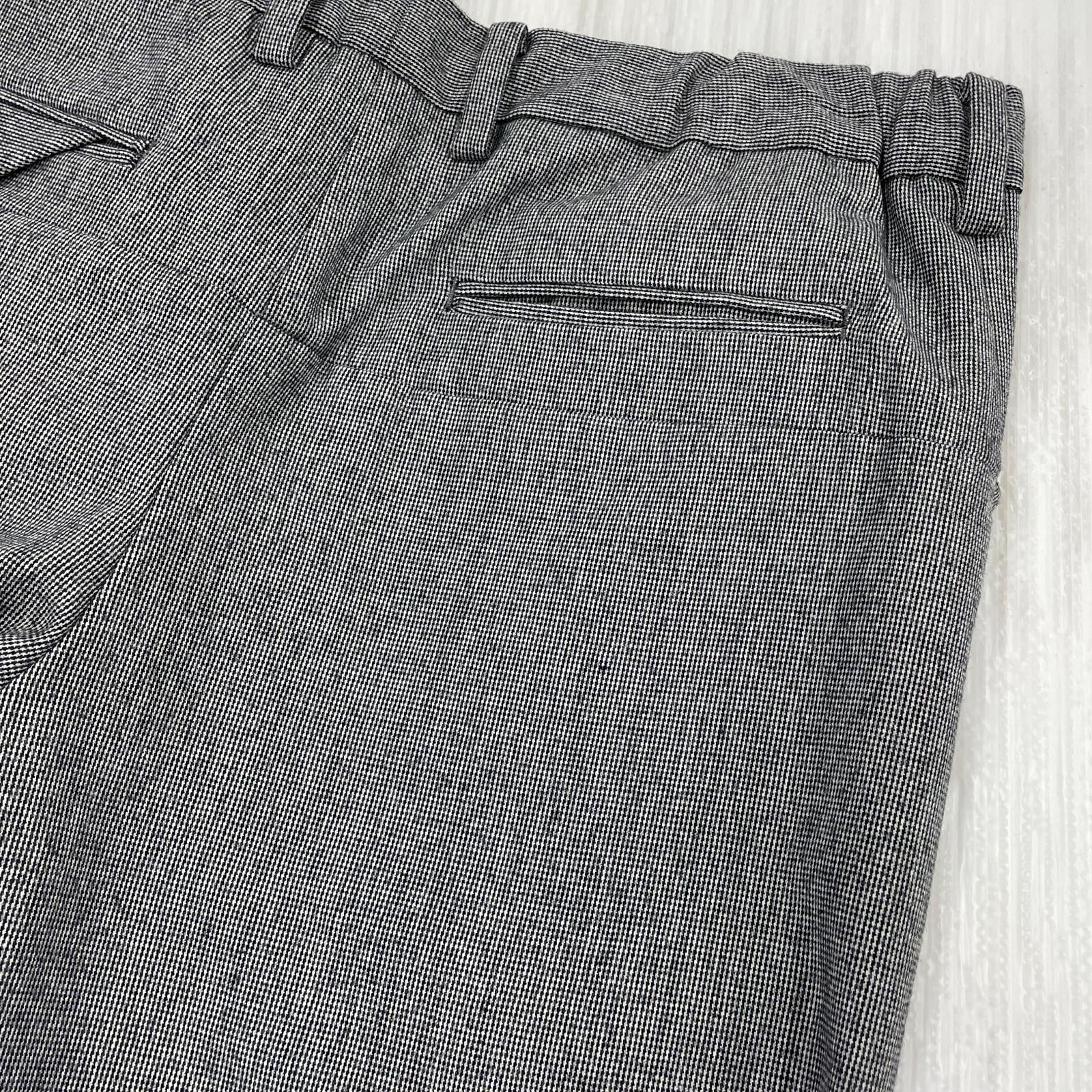 パンツ SUNSEA N.M BRUSHED M2 PANTS ハウンドトゥーススラックス 2 グレー 2 グレー