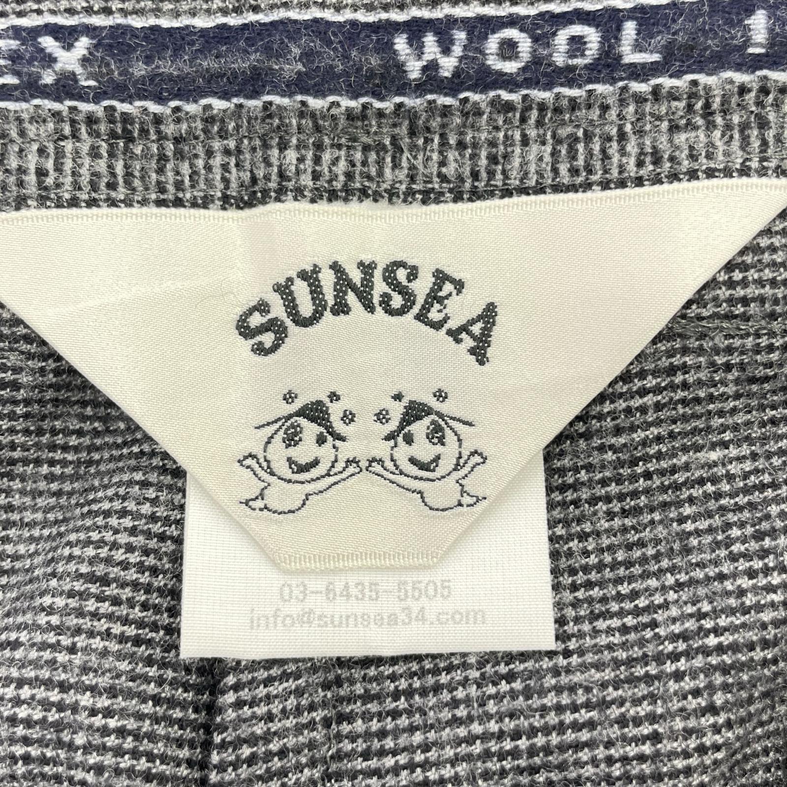 パンツ SUNSEA NMブラッシュドパンツ 2 グレー