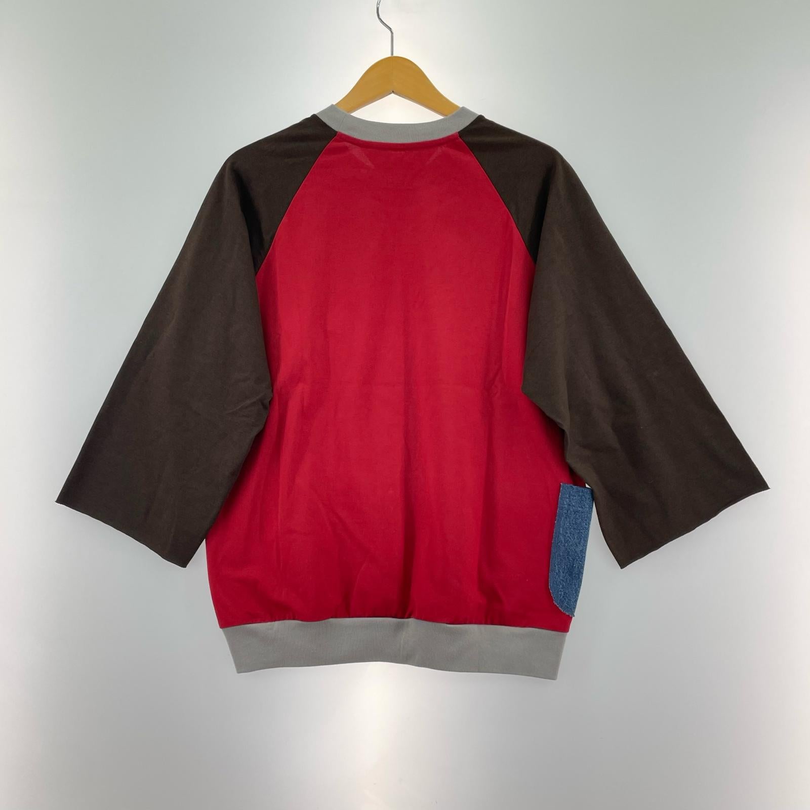 半袖Tシャツ SUNSEA クレージーTEE 2 レッド