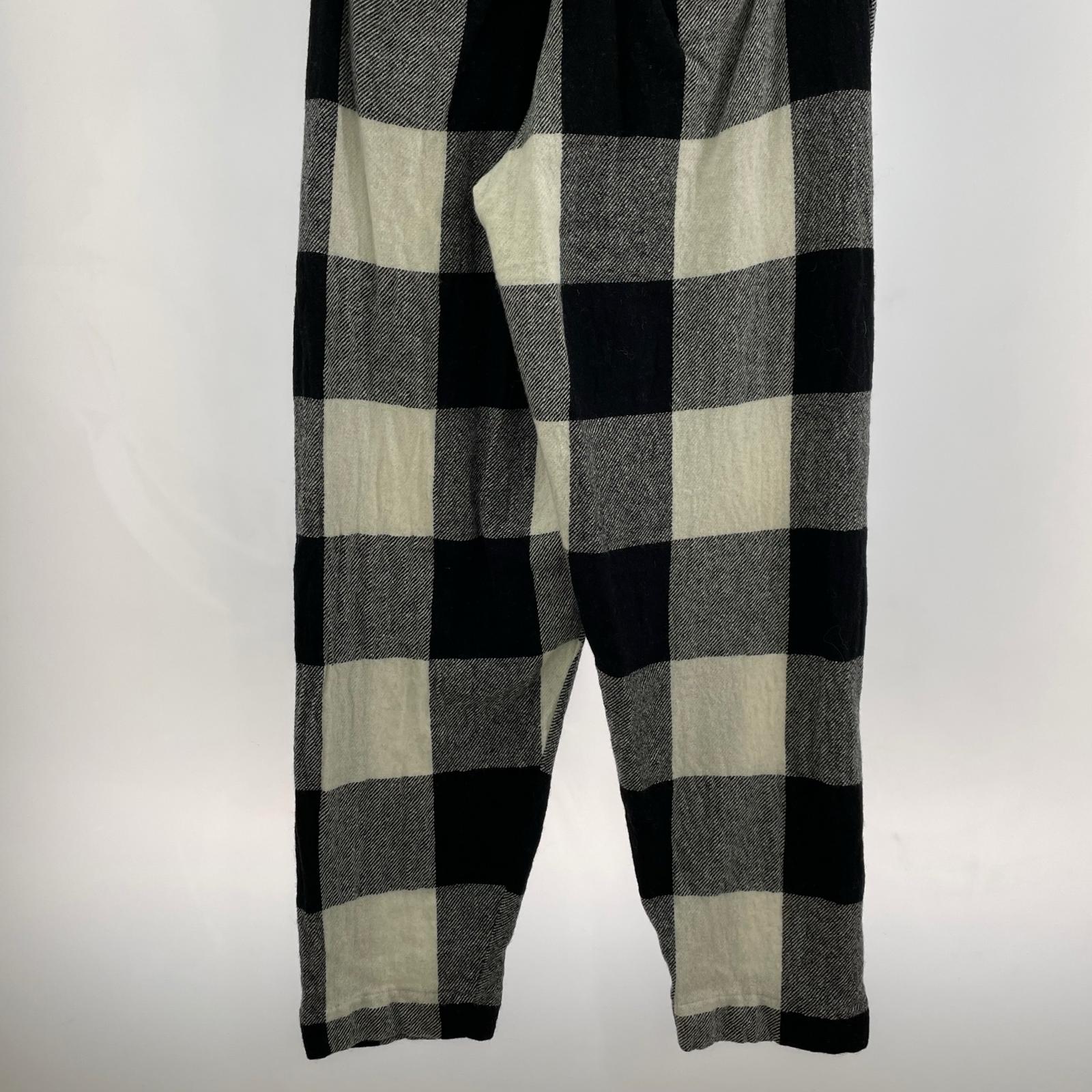 パンツ SHRINKAGE BEACH PANTS/1/ブロックチェック/22A49 1 ブラック