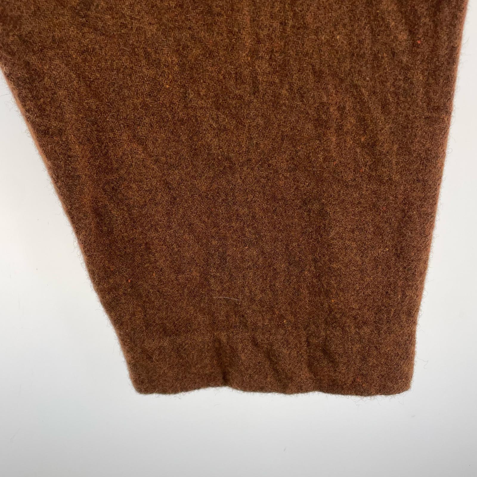 パンツ 22AW SHRINKAGE BEACH PANTS ウール 茶 (2) 2 ブラウン
