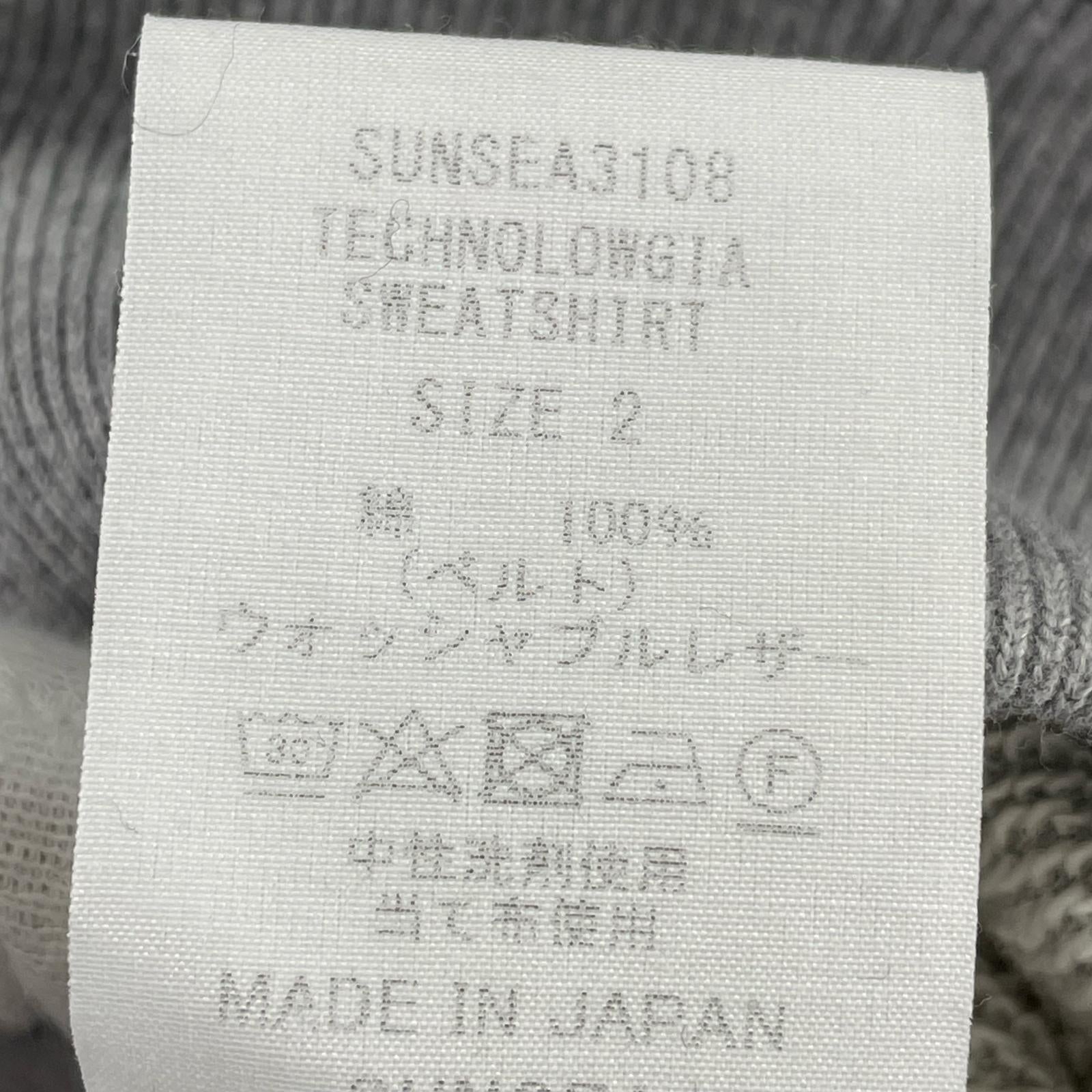 スウェット スウェット (2) SUNSEA3108 2 グレー