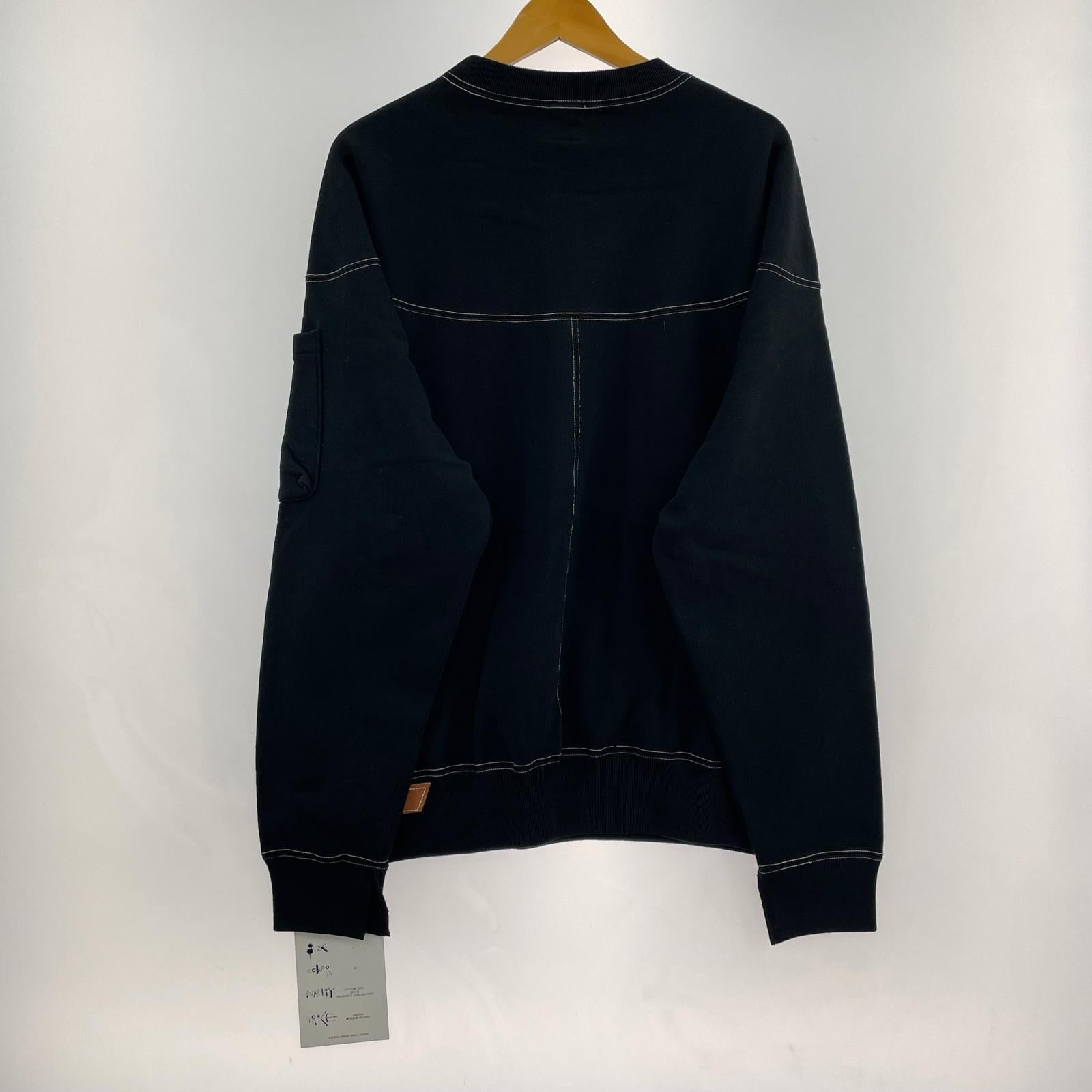 スウェット TECHNOLOWGIA SWEATSHIRT 3 ブラック 3 ブラック