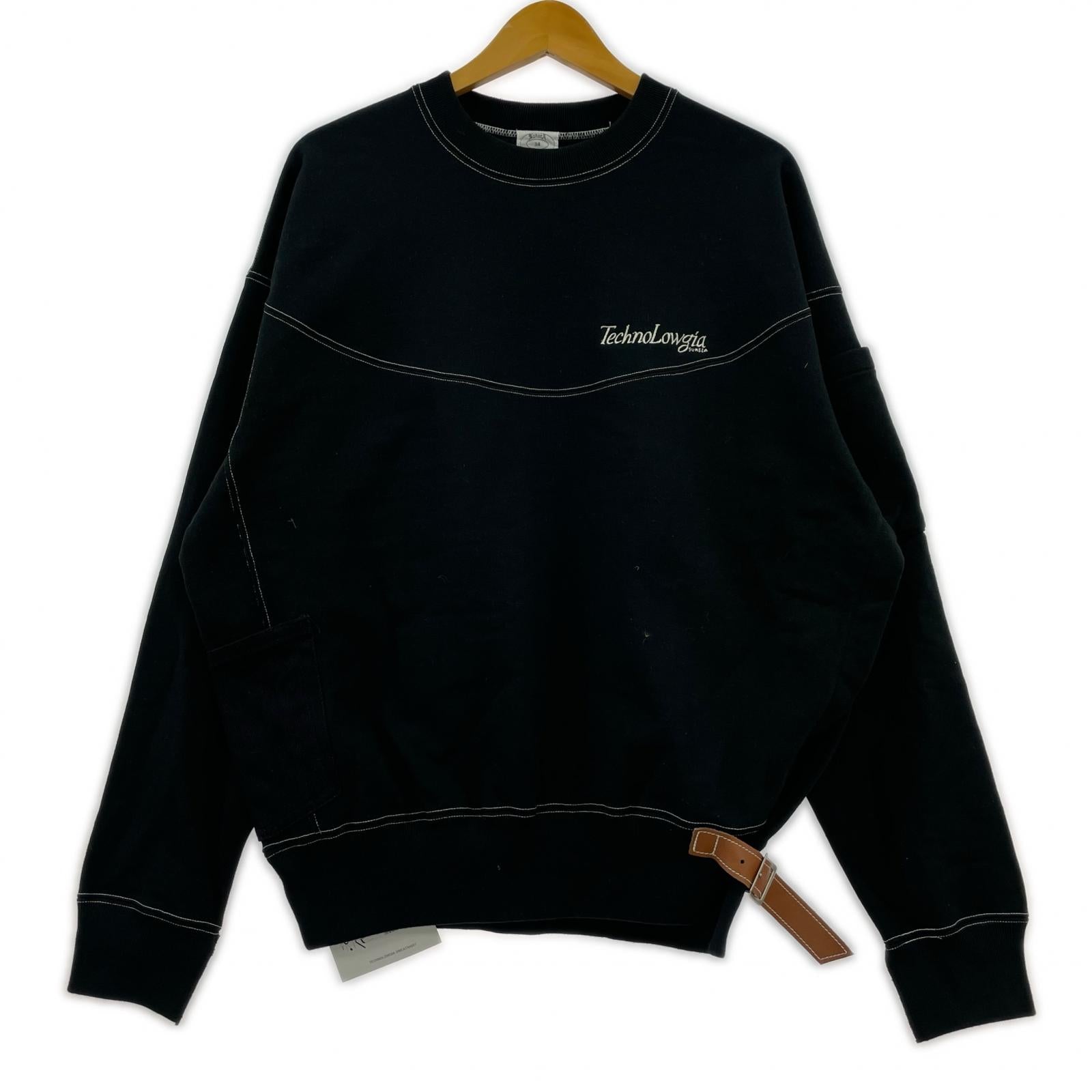 スウェット SUNSEA スウェットシャツ 2 ブラック