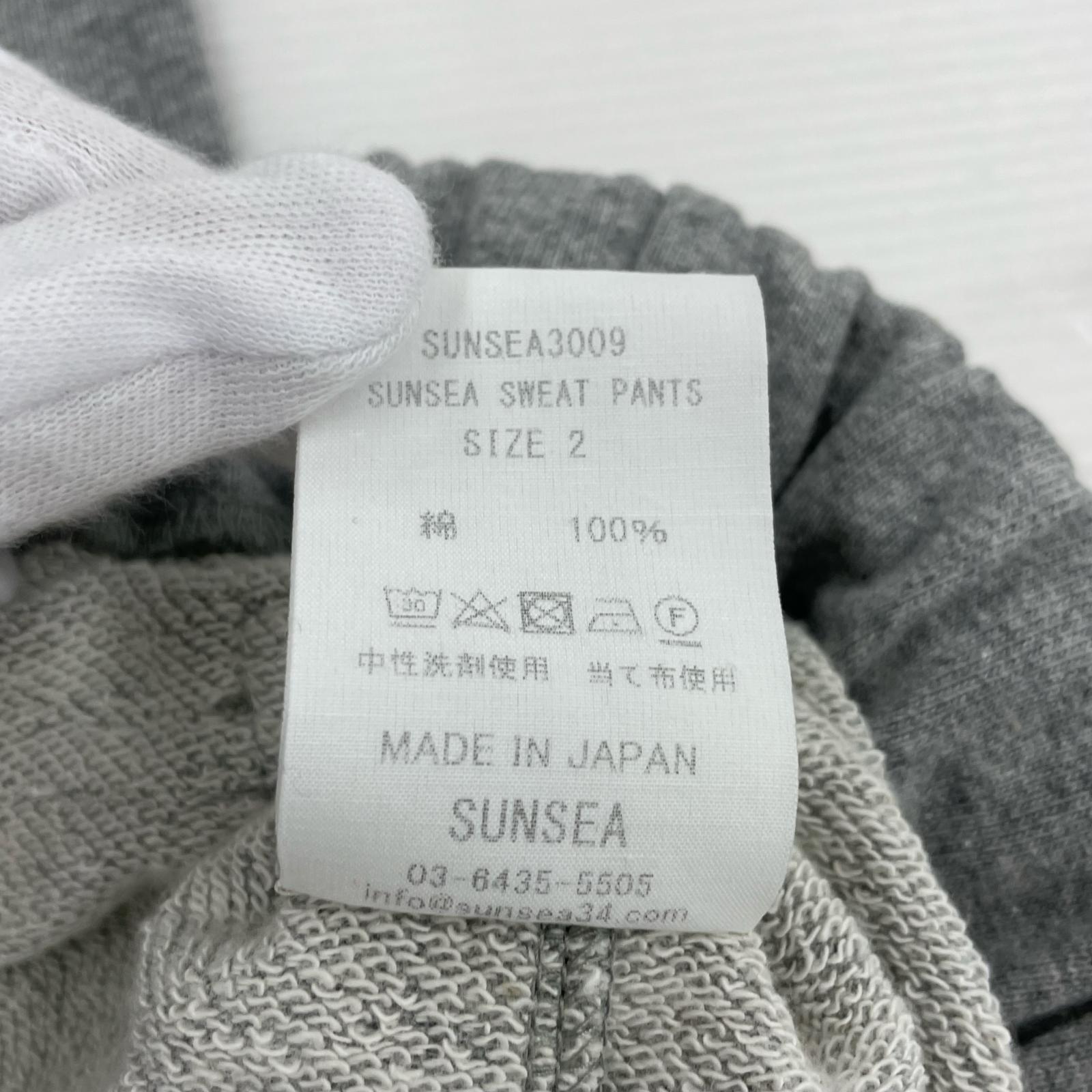 パンツ スウェットパンツ (2) SUNSEA3009 グレー