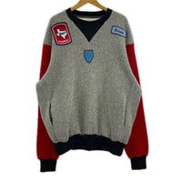 スウェット PILE SWEATSHIRT 3 3 グレー