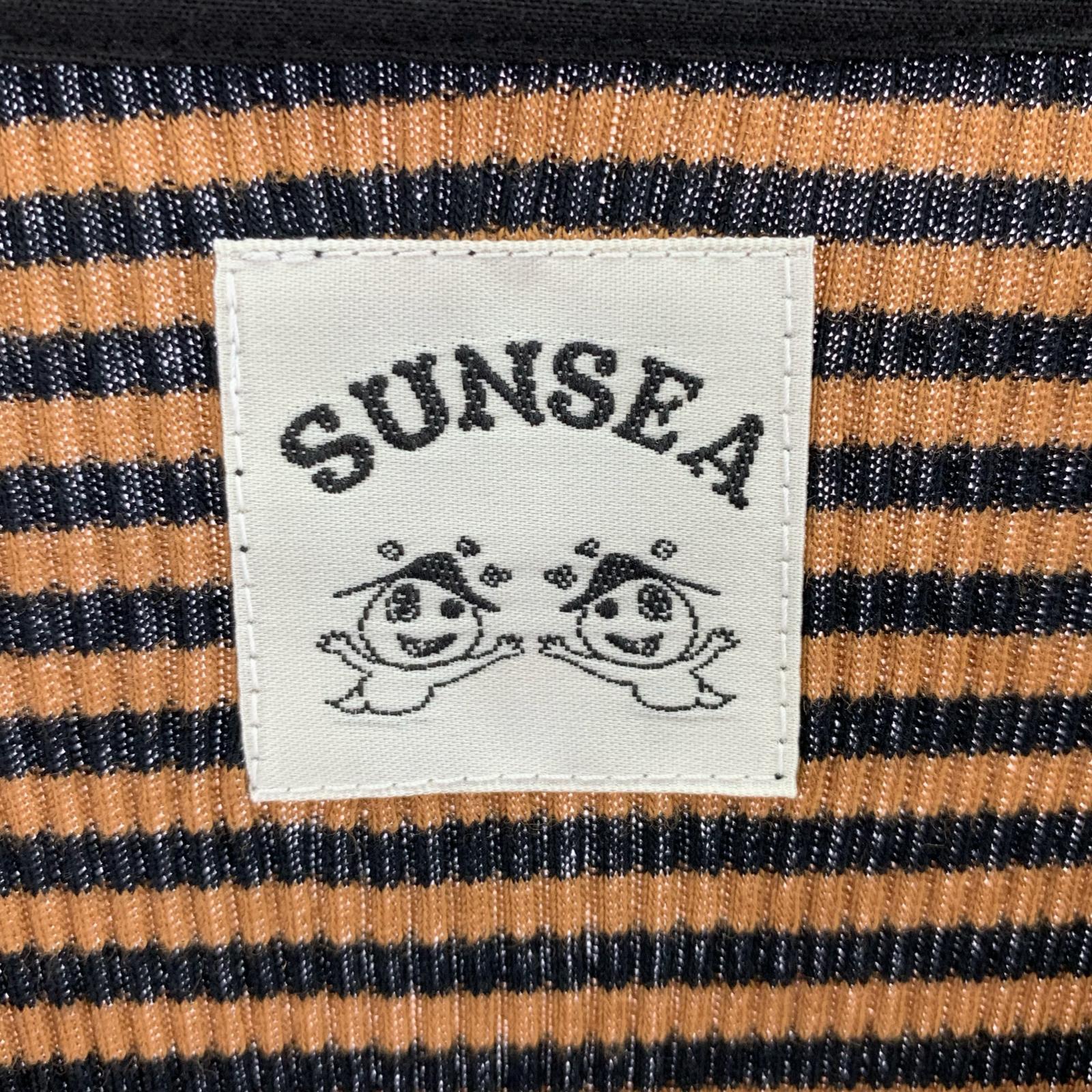 ニット SUNSEA 24SS BORDER STRIPE LONG T SUNSEA2804 (2) 2