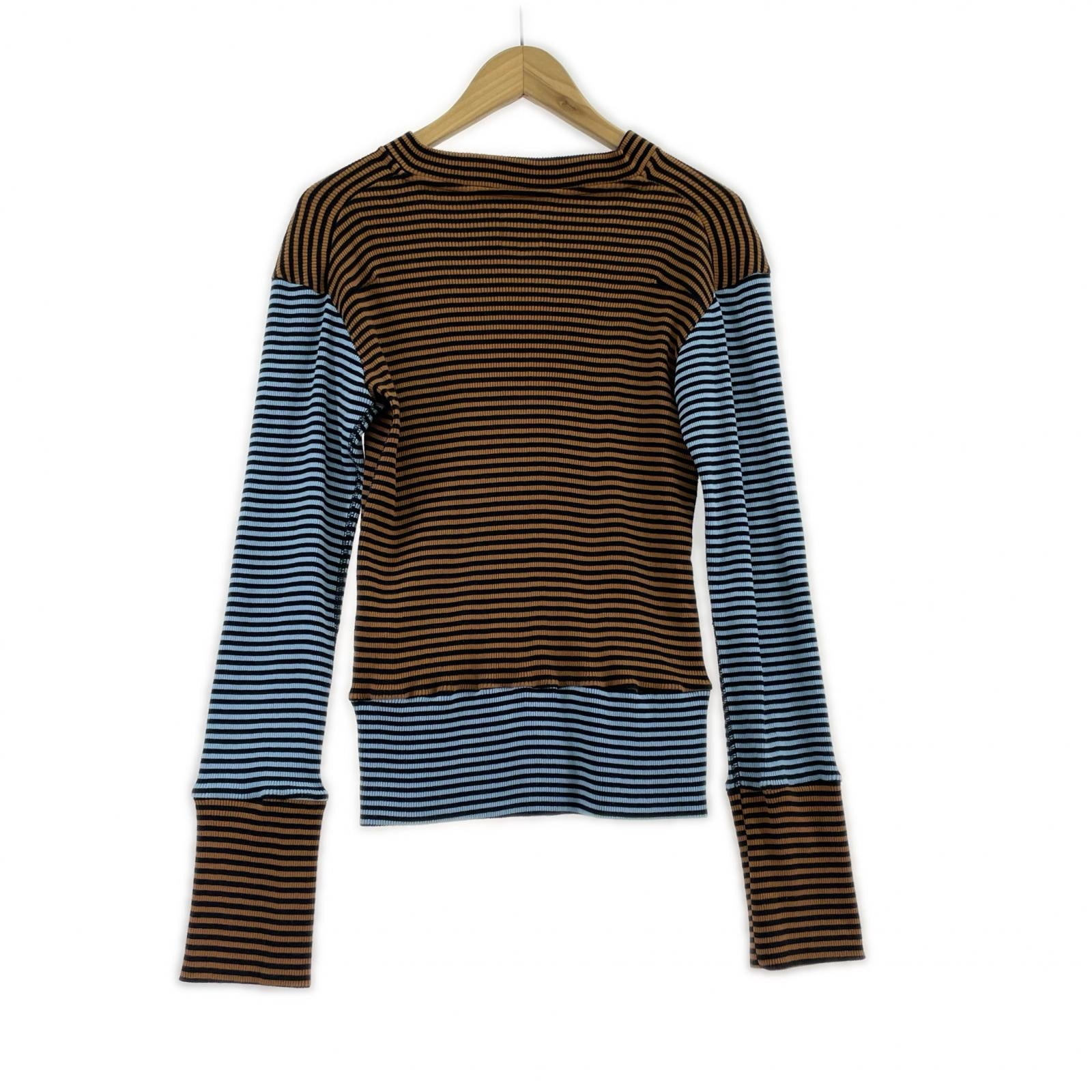 長袖Tシャツ SUNSEA ボーダーストライプロンT 2