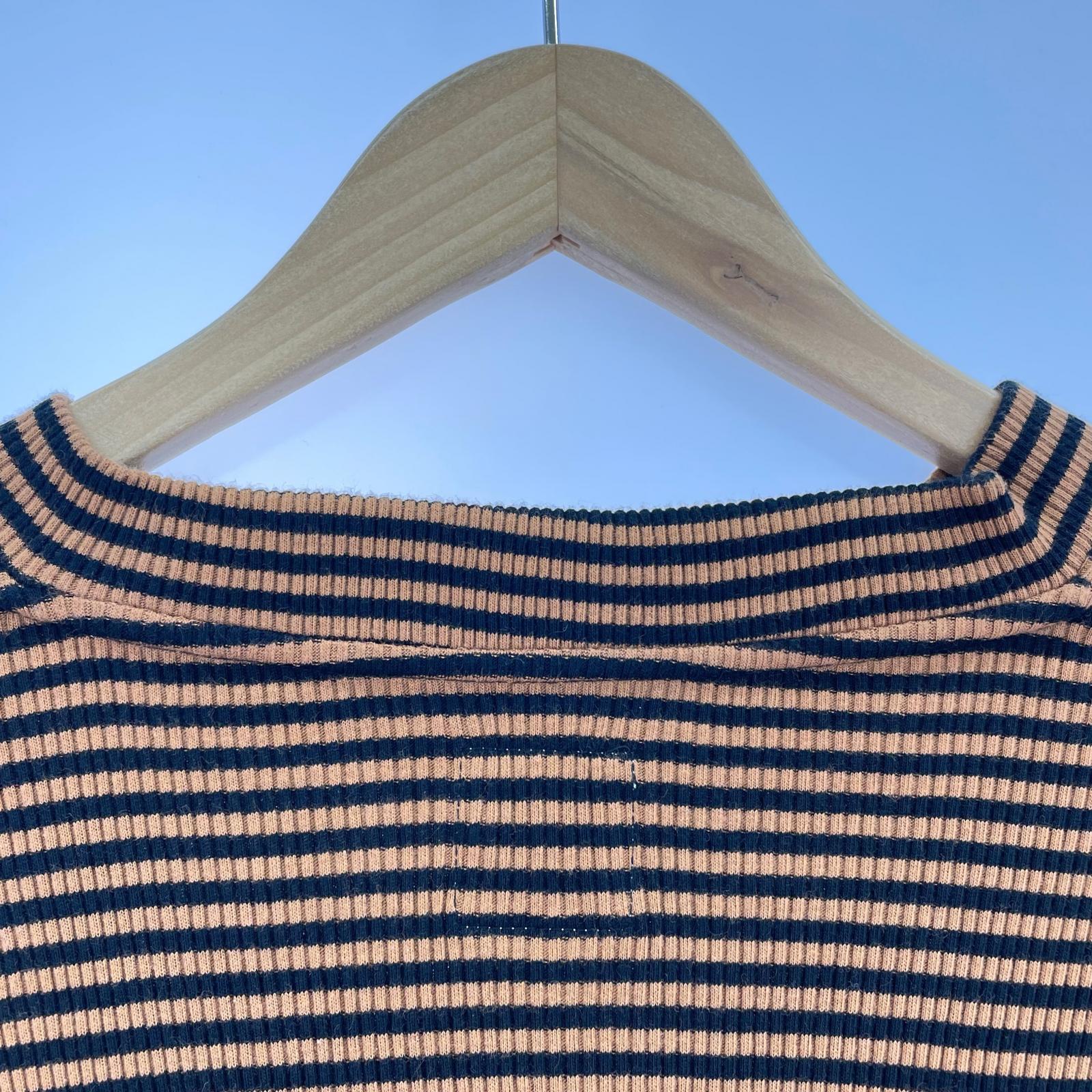 長袖Tシャツ SUNSEA ボーダーストライプロンT 2