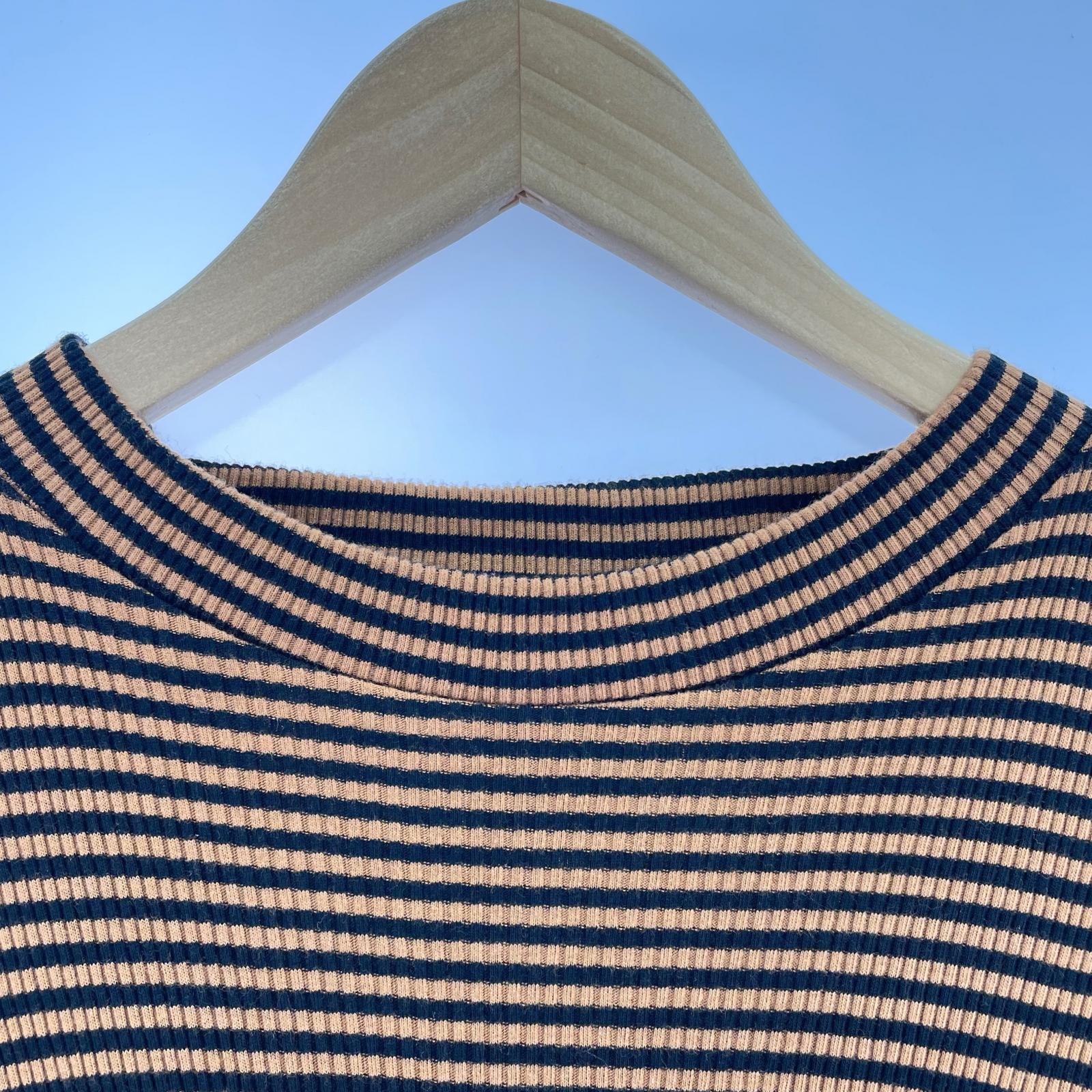 長袖Tシャツ SUNSEA ボーダーストライプロンT 2