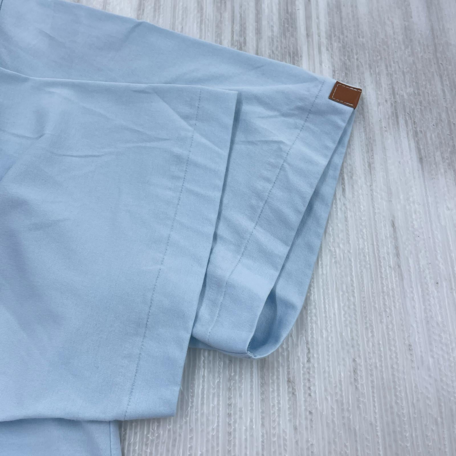 半袖Tシャツ SUNSEA POCKET-T SUNSEA2701 フェードブルー (3) 3 ブルー