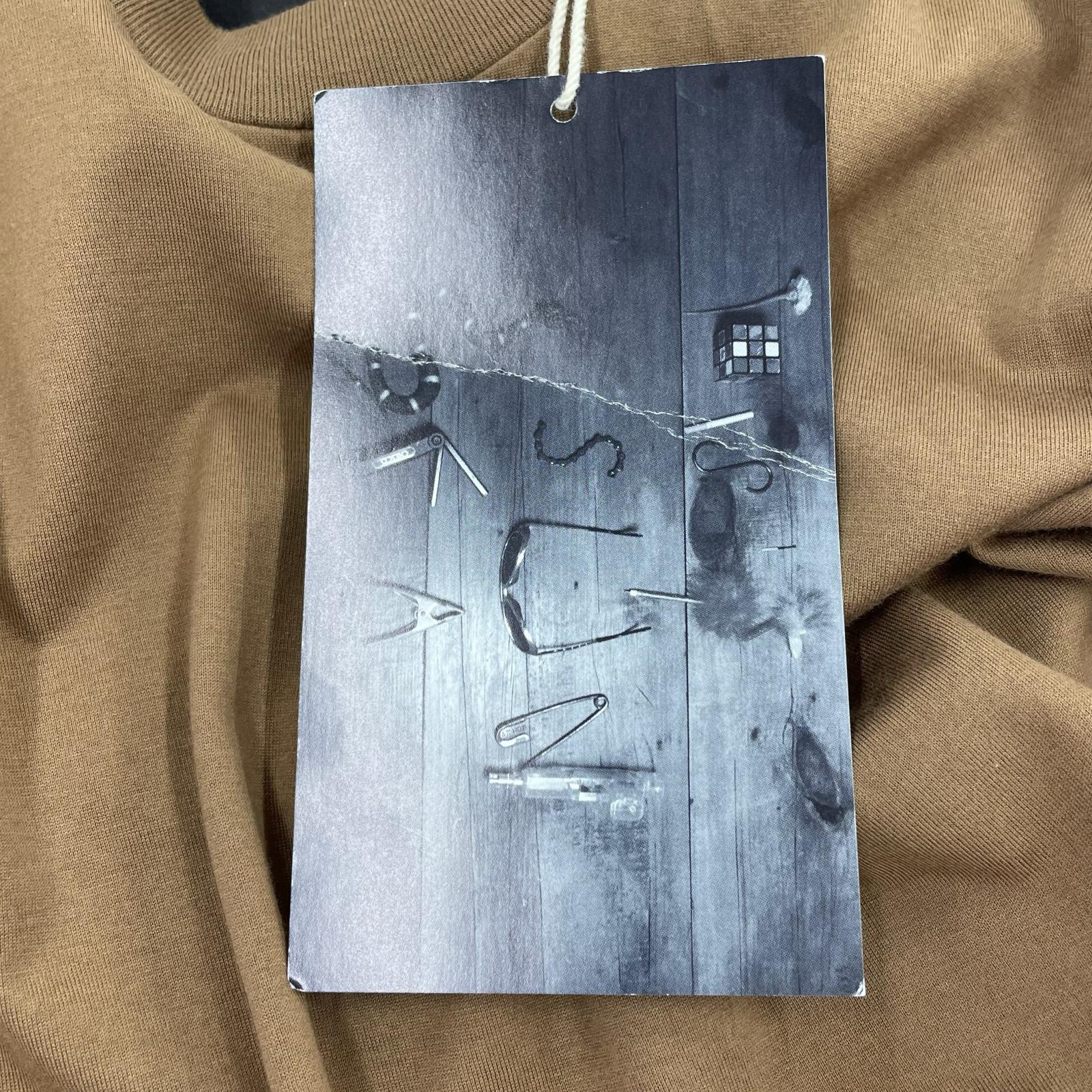 長袖Tシャツ 21AW Layered 2tone 茶 (2) 2 ブラウン