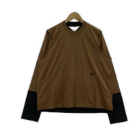半袖Tシャツ LAYERED 2TONE T 2 2 ブラウン
