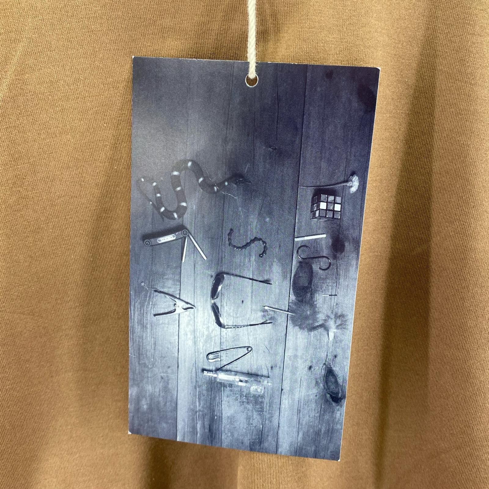長袖Tシャツ SUNSEA LAYERD 2TONE T 21A03 モカ×チャコール (2) タグ付き 2 ブラウン