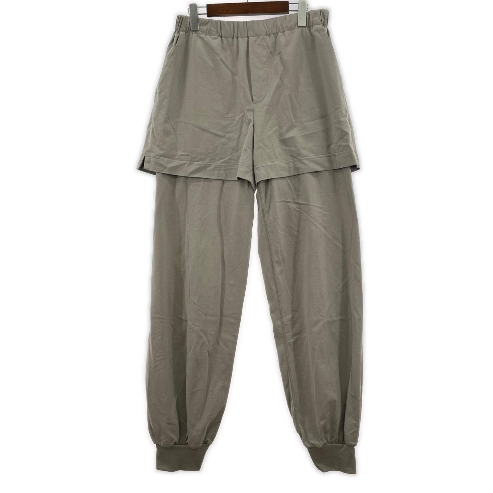 パンツ SUNSEA レイヤードランニングパンツ 3 グレー
