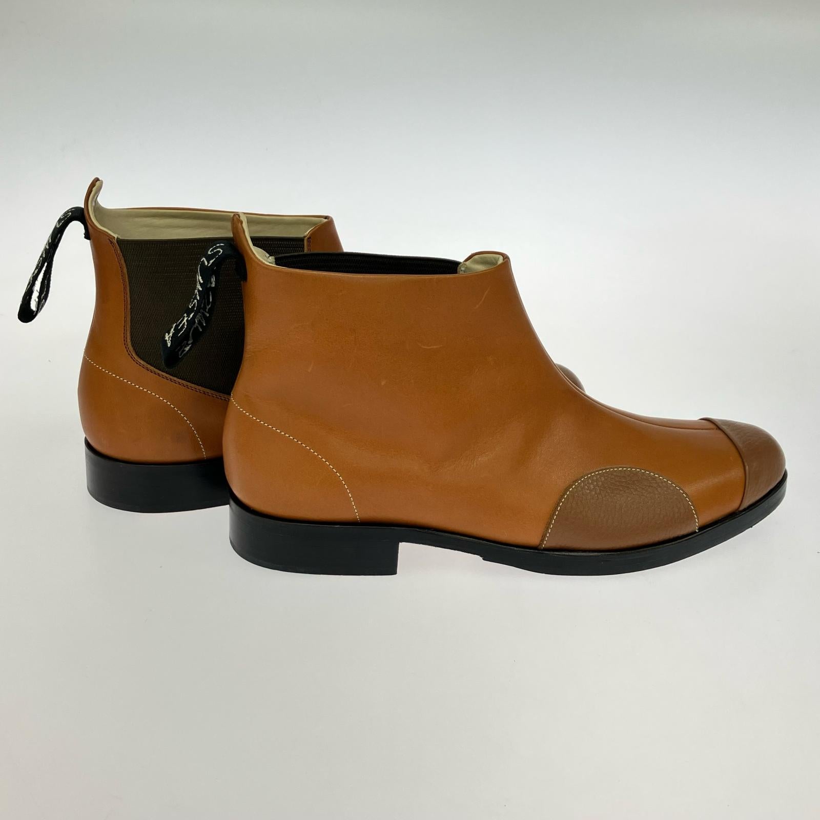ブーツ ONE SIDE GORE BOOTS/3/キャメル/21A80 3