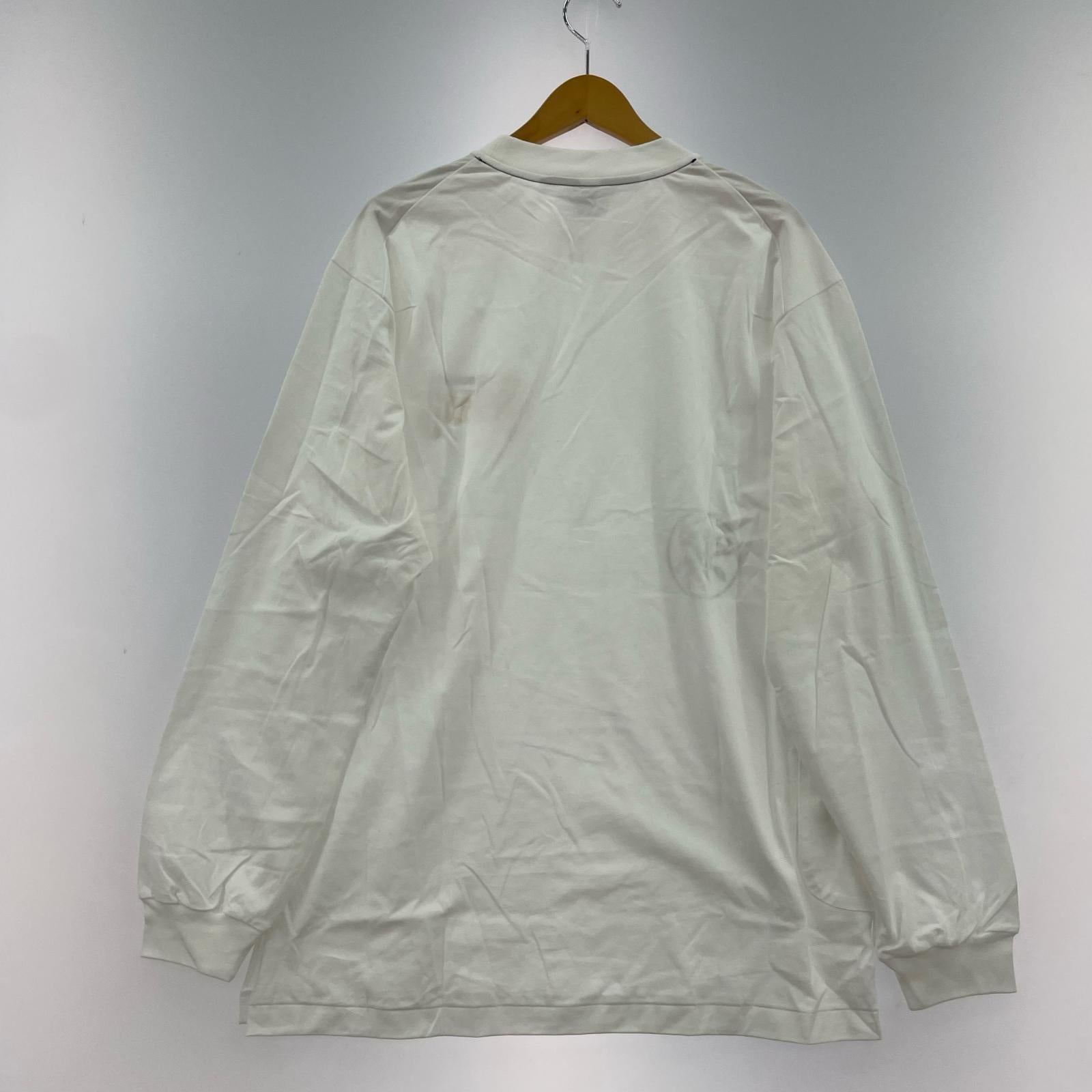 半袖Tシャツ SUNSEA ワンサイドスラッシュロングTシャツ 3 ホワイト