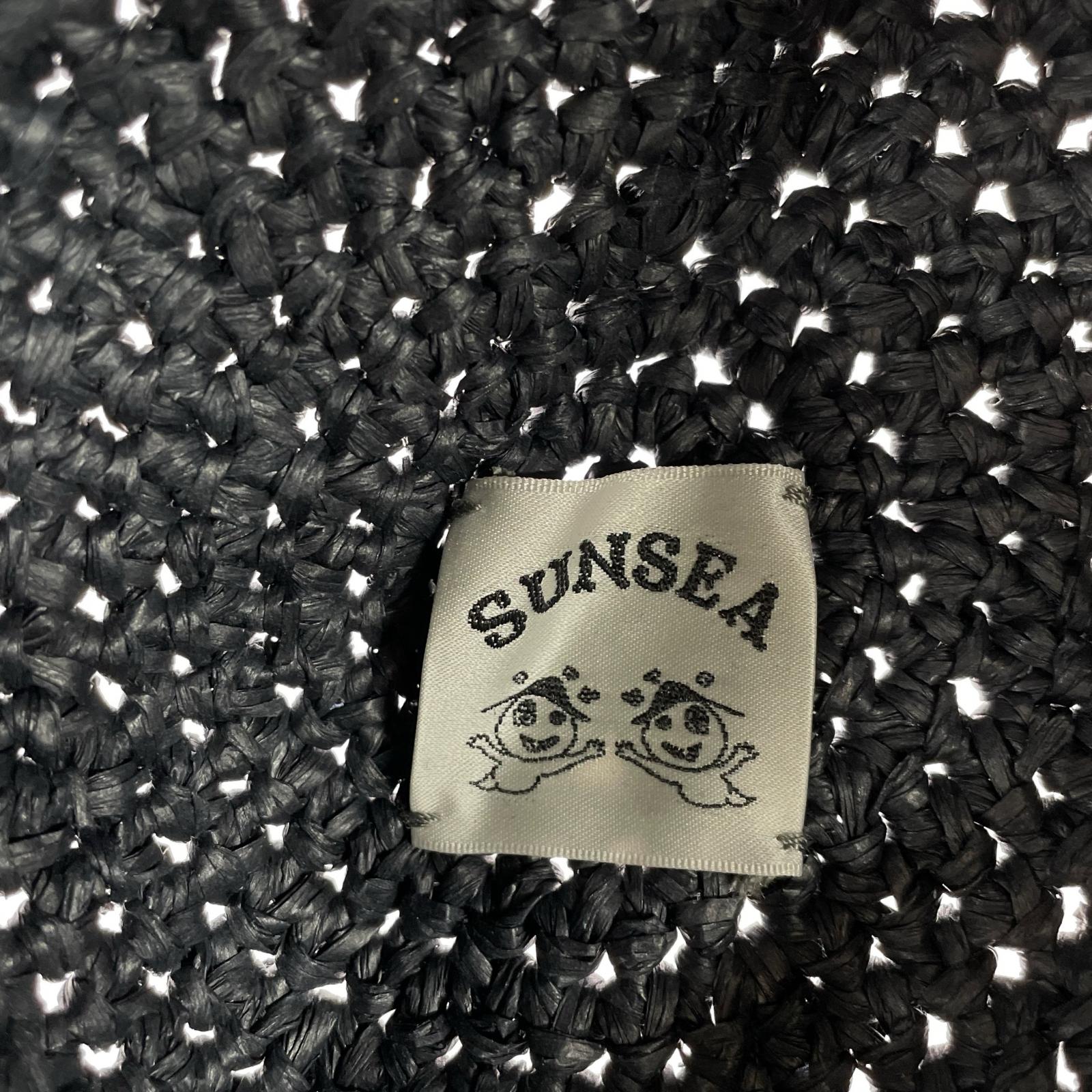 ハット SUNSEA ペーパーハット ブラック ブラック