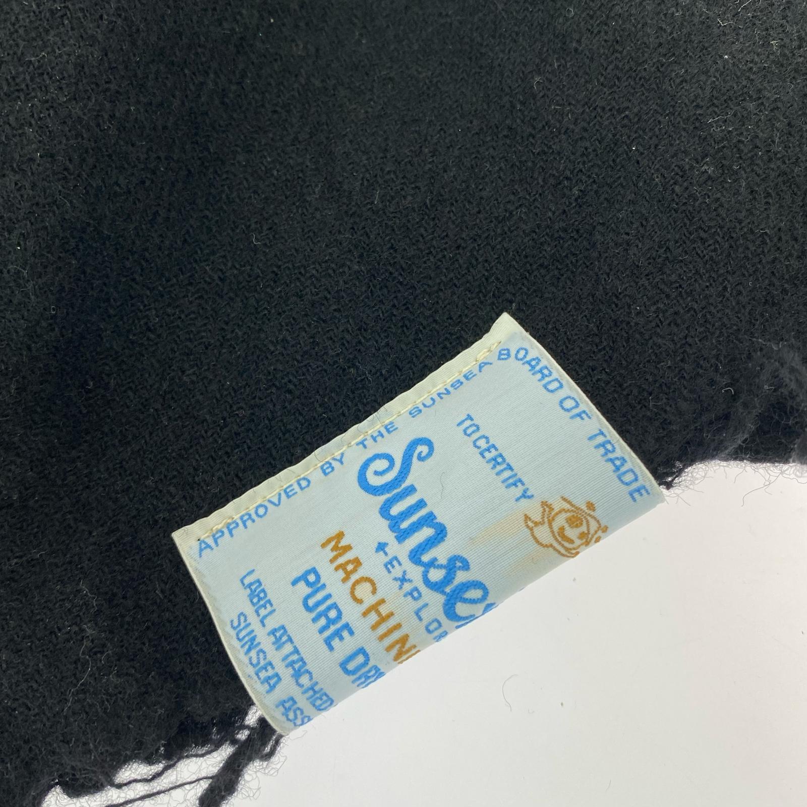 その他アクセサリー SUNSEA 第七のストール ブラック