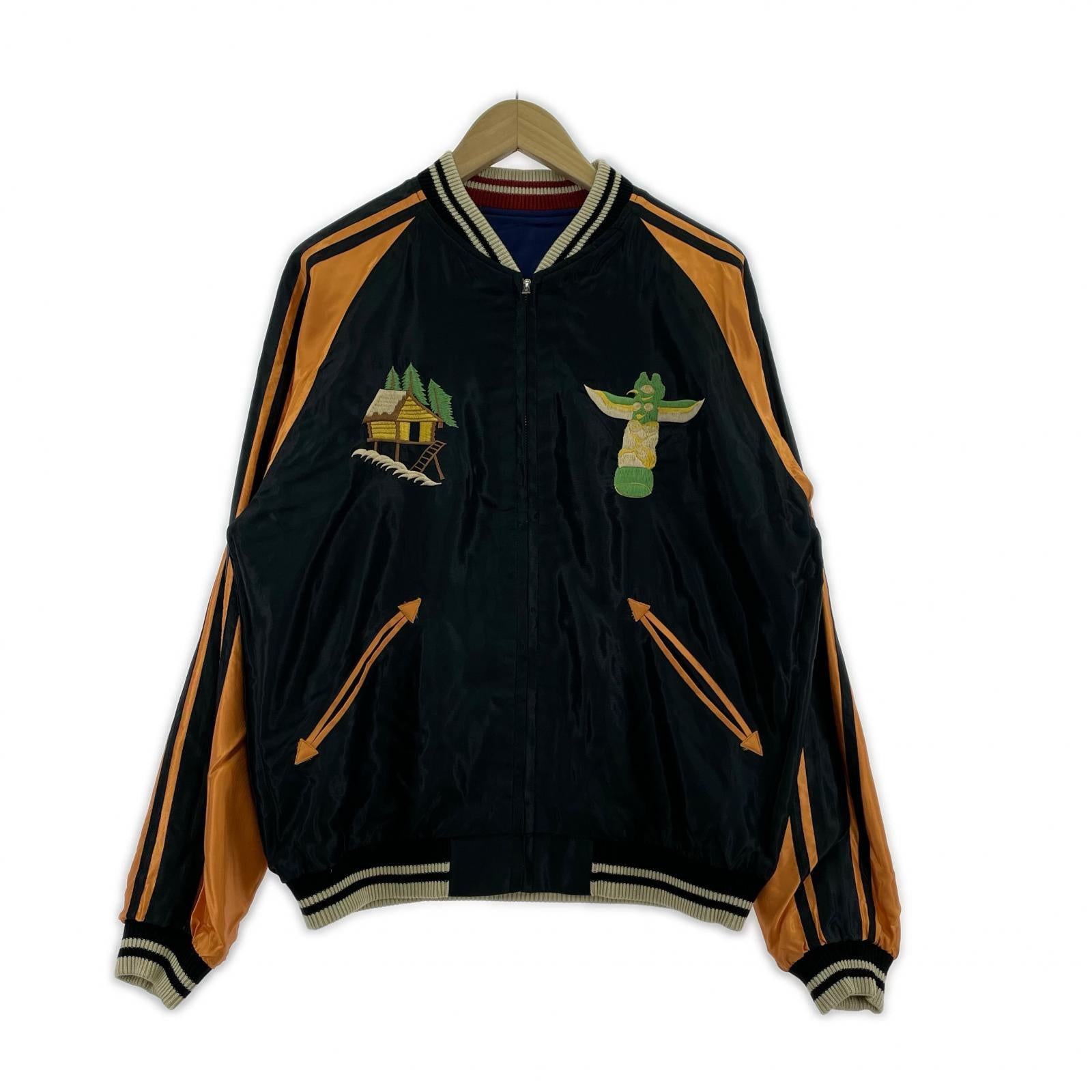 ジャケット Late 1950s Style Acetate Souvenir Jacket (L) TT15790 L