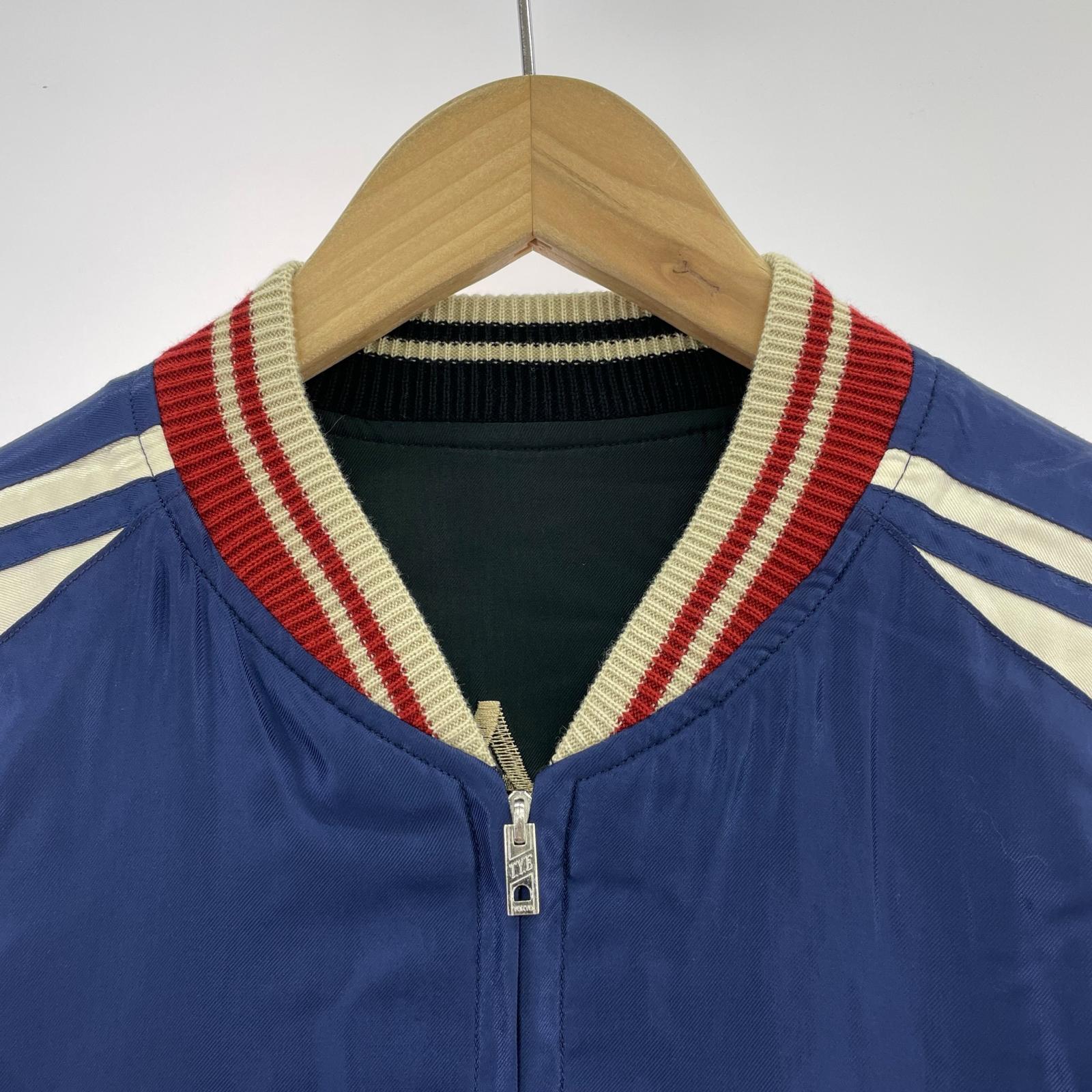 ジャケット TAILOR東洋 Mid 1950s Style Acetate Souvenir Jacket 青 TT15790 (L) L