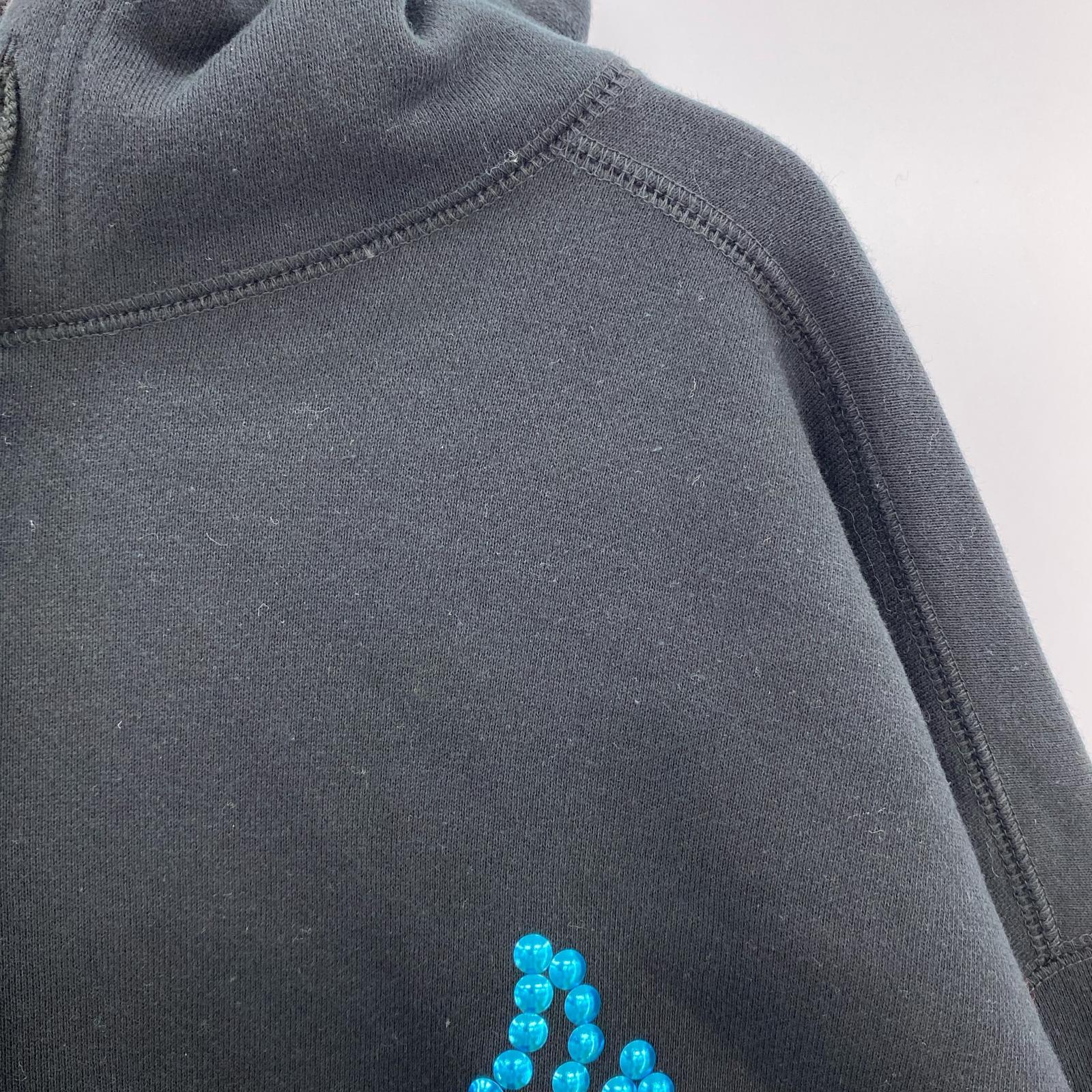 パーカー Tender person zip フーディ 2 ブラック