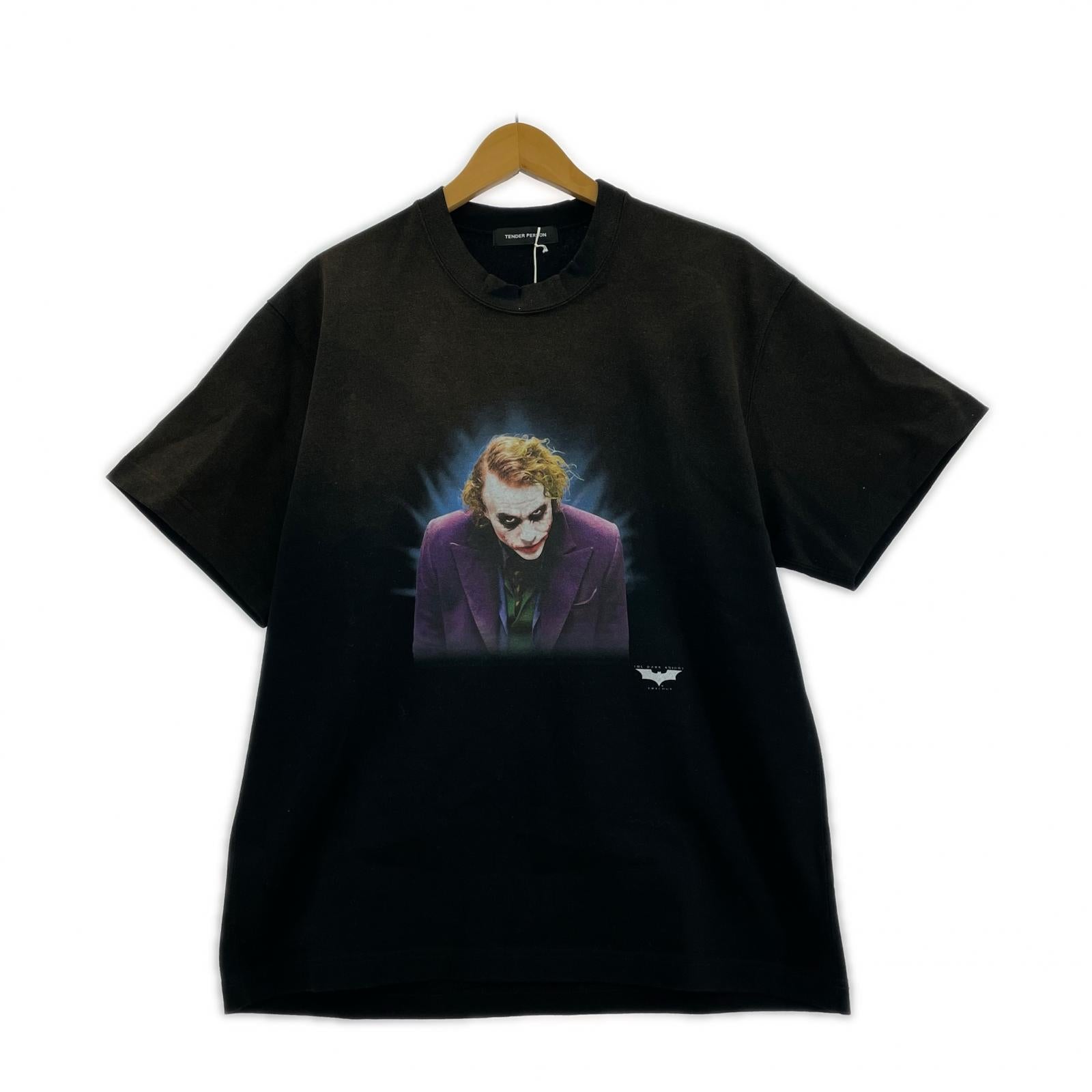 半袖Tシャツ Tender person JOKER TEE ジョーカーTee (2) SJLT-4237 ブラック