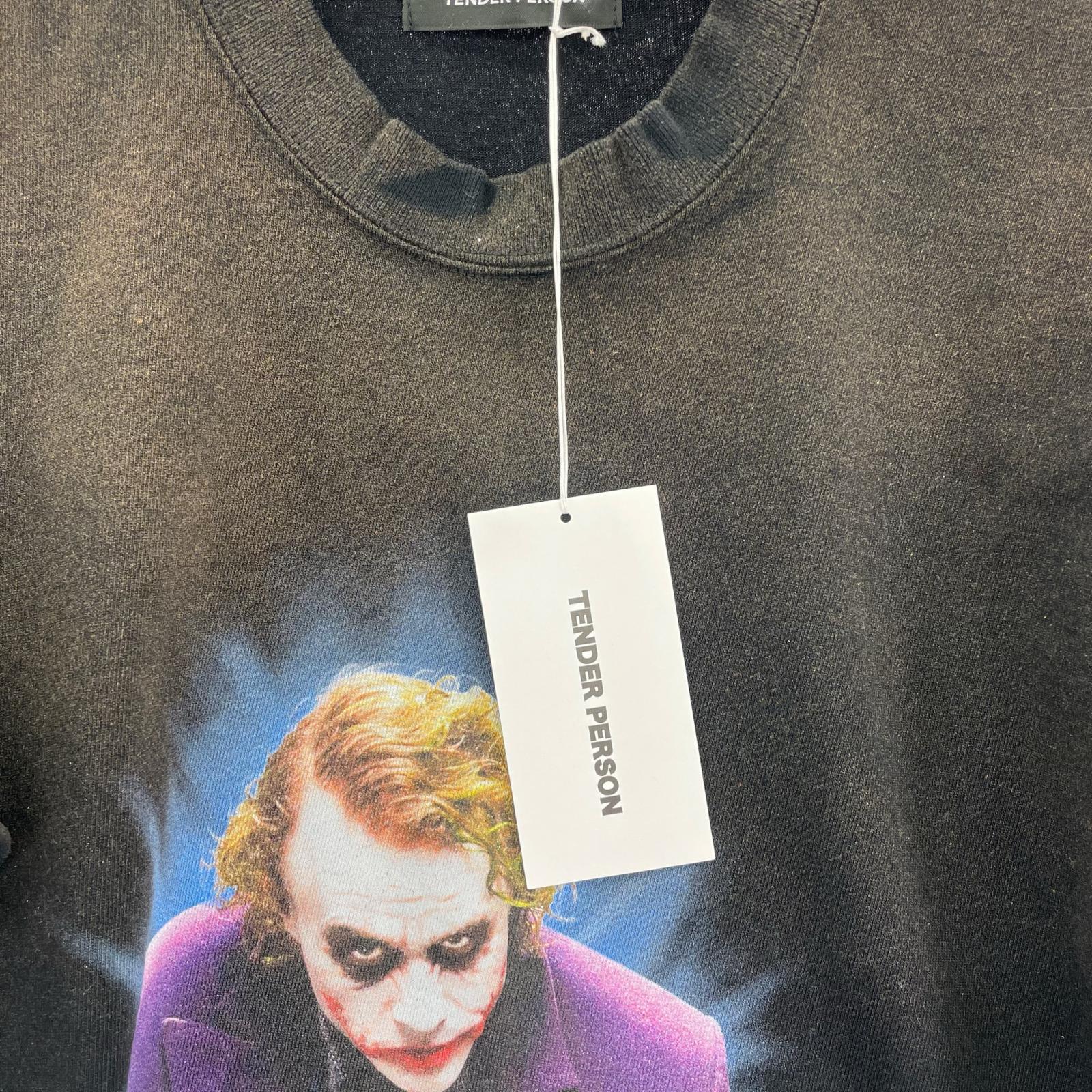 半袖Tシャツ Tender person JOKER TEE ジョーカーTee (2) SJLT-4237 ブラック