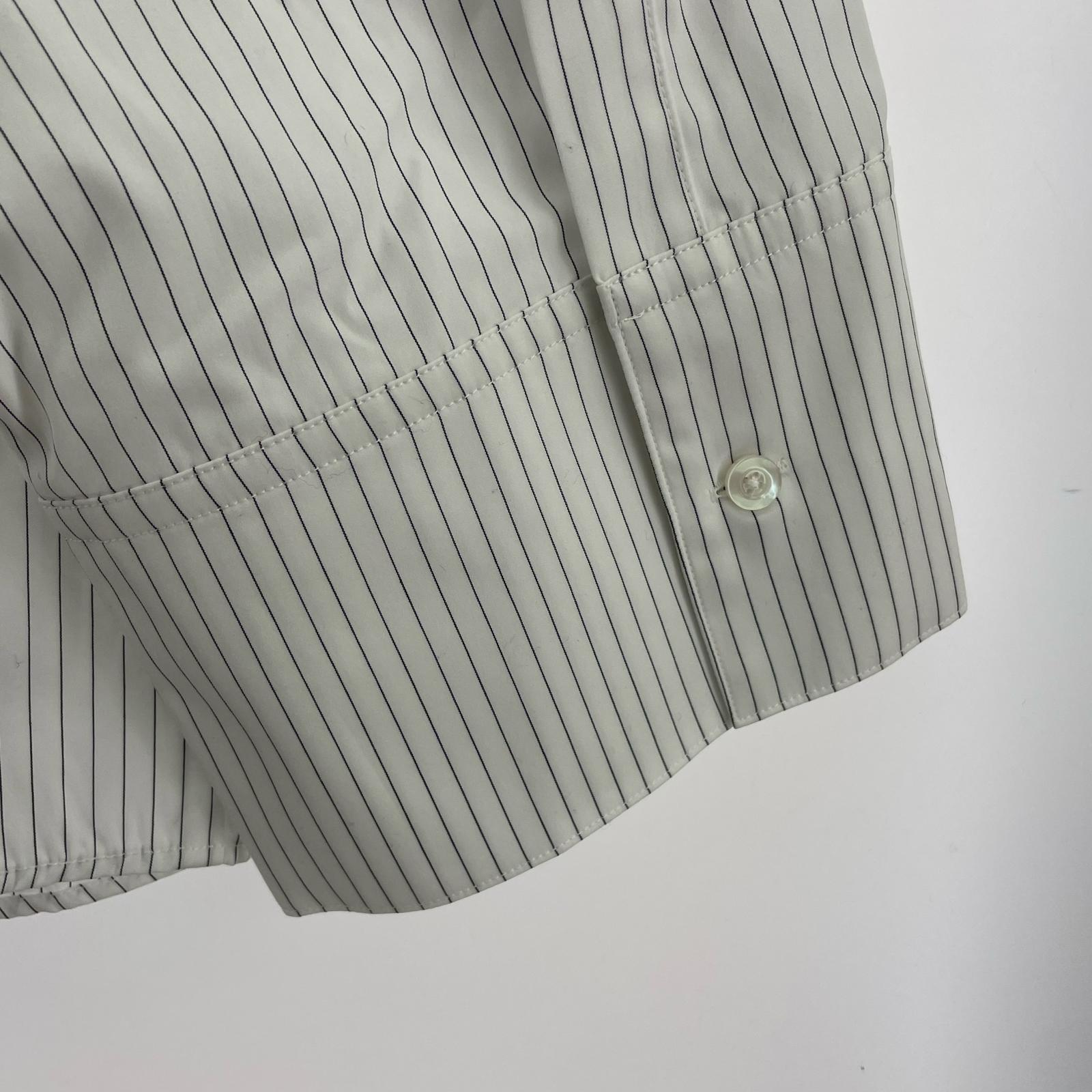 長袖シャツ STRIPE SUPIMA SHIRT (2) 2