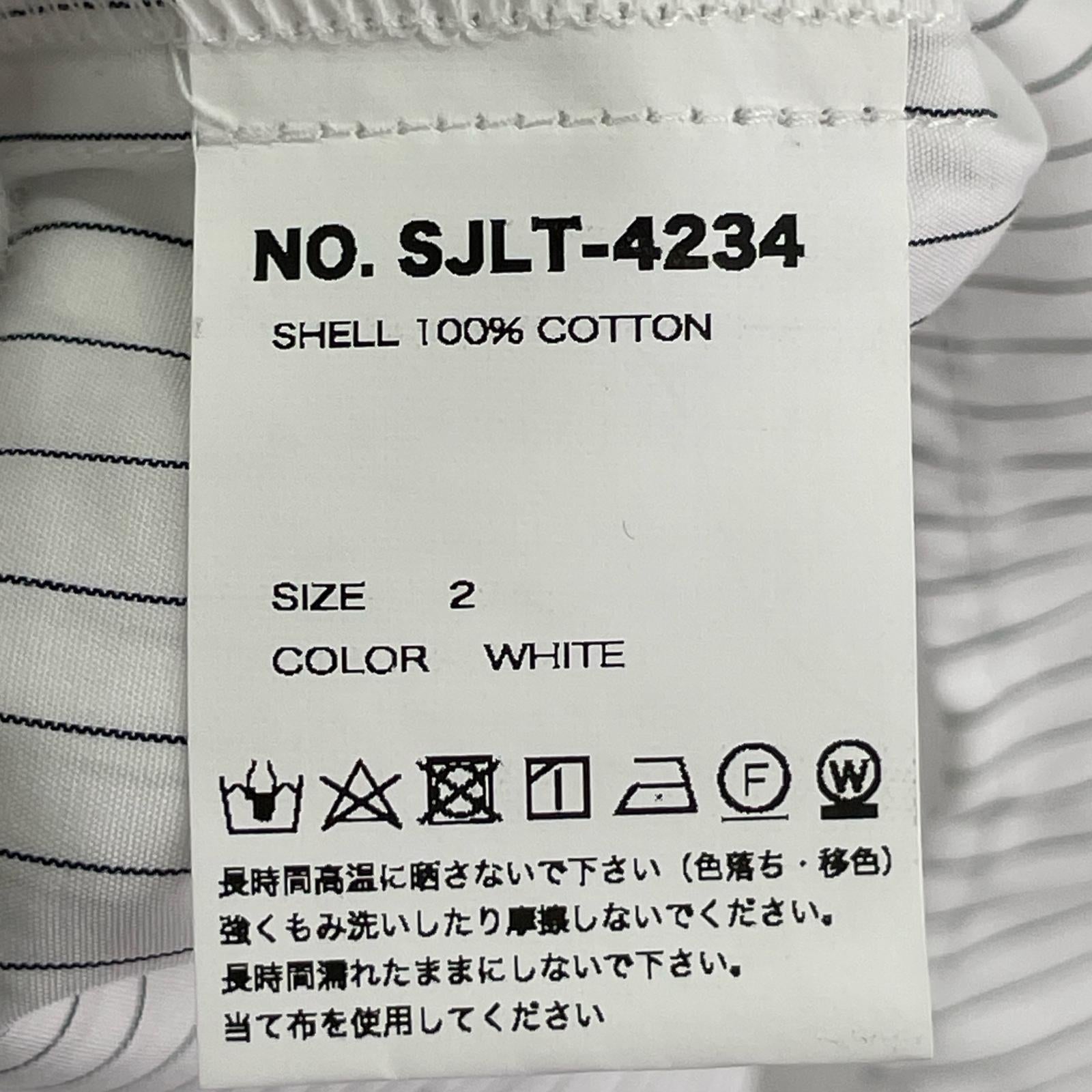 長袖シャツ STRIPE SUPIMA SHIRT (2) 2