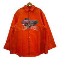 長袖シャツ LOWRIDER STRIPE SHIRT 4 オレンジ 4 オレンジ