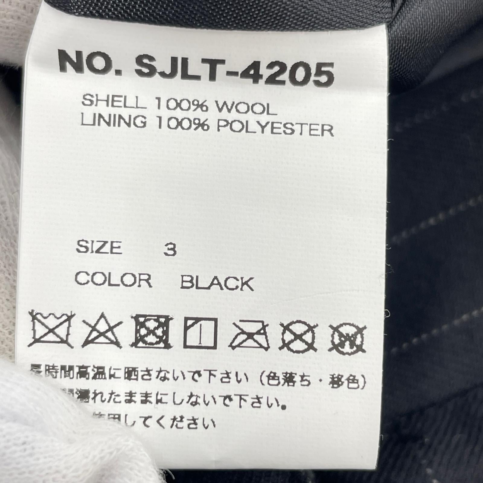 パンツ Tender person WIDE TROUSERS (3) SJLT-4205 3 ブラック